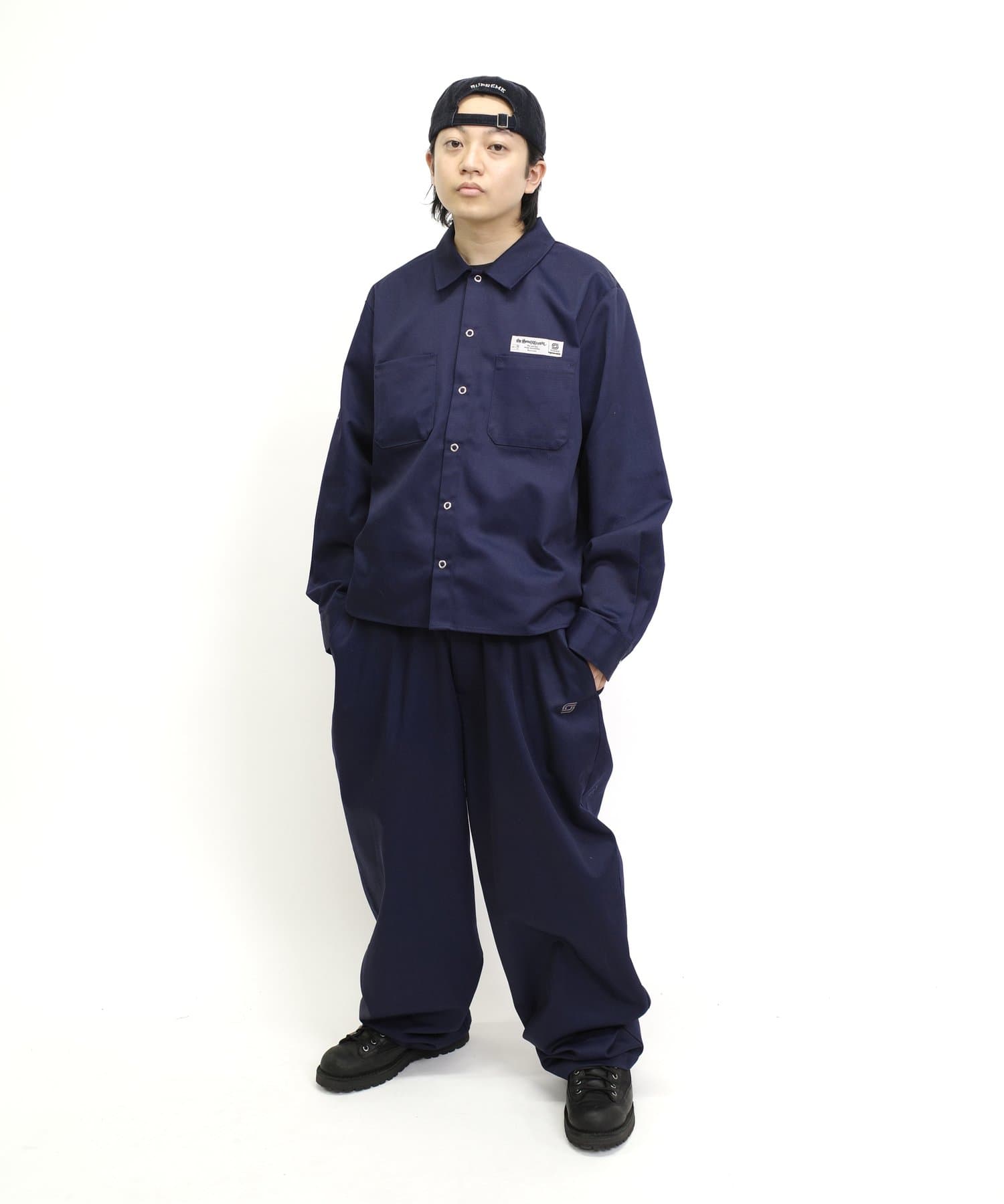 OUTLET(アウトレット) 【WHO'S WHO gallery】【Sourcream】ツイルワークパンツ