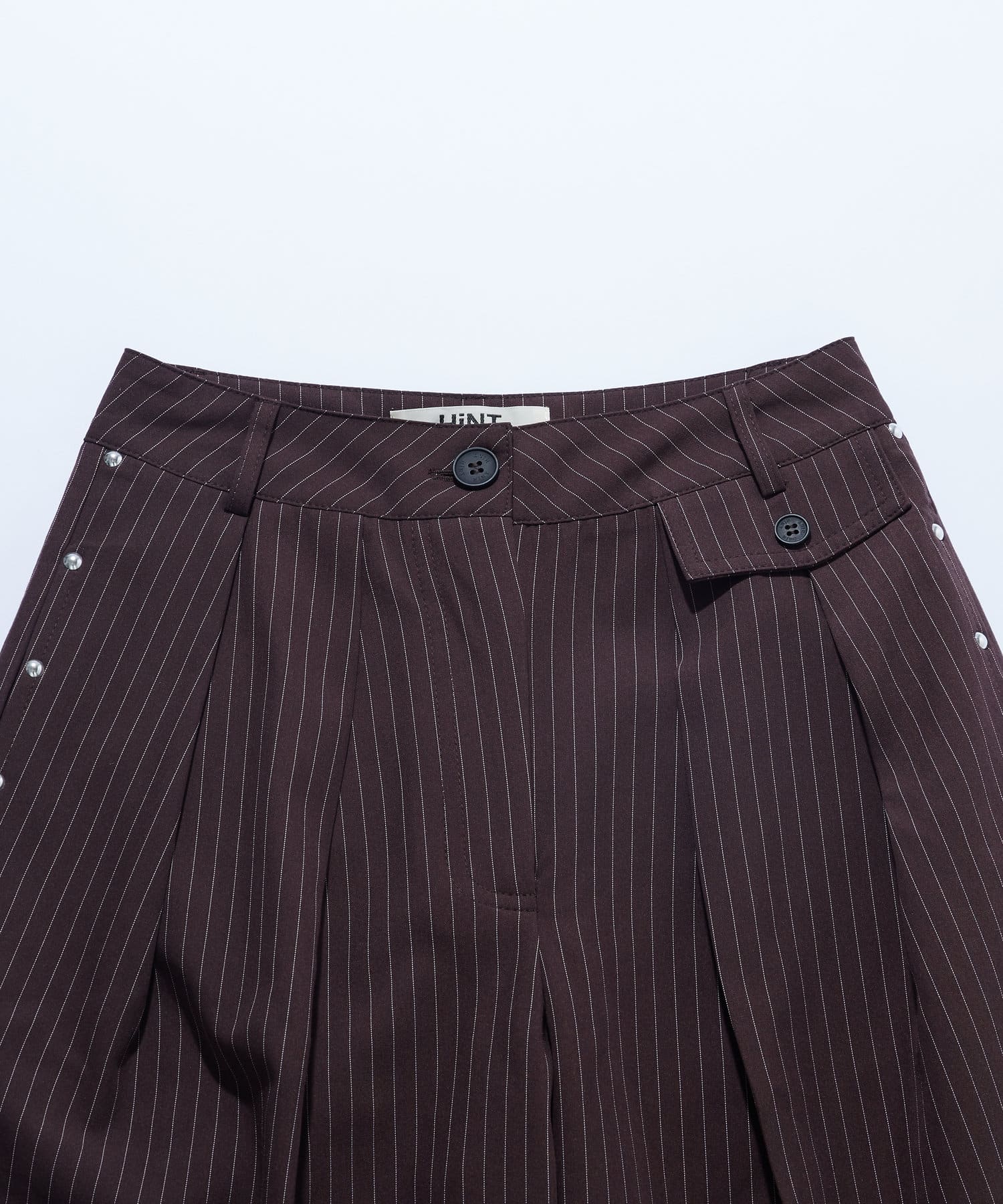 OUTLET(アウトレット) 【WHO'S WHO gallery】スタッズタックハーフスラックス