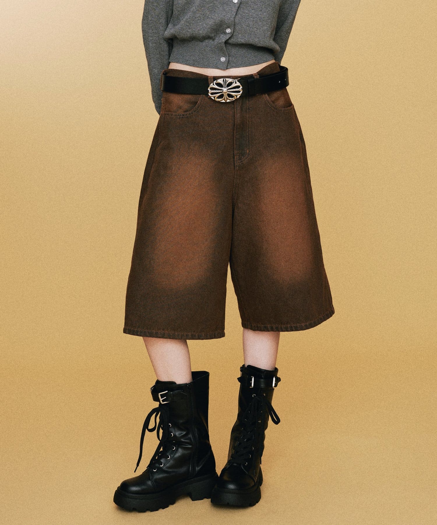 OUTLET(アウトレット) 【WHO'S WHO gallery】PSYENCE FICTIONハーフデニム