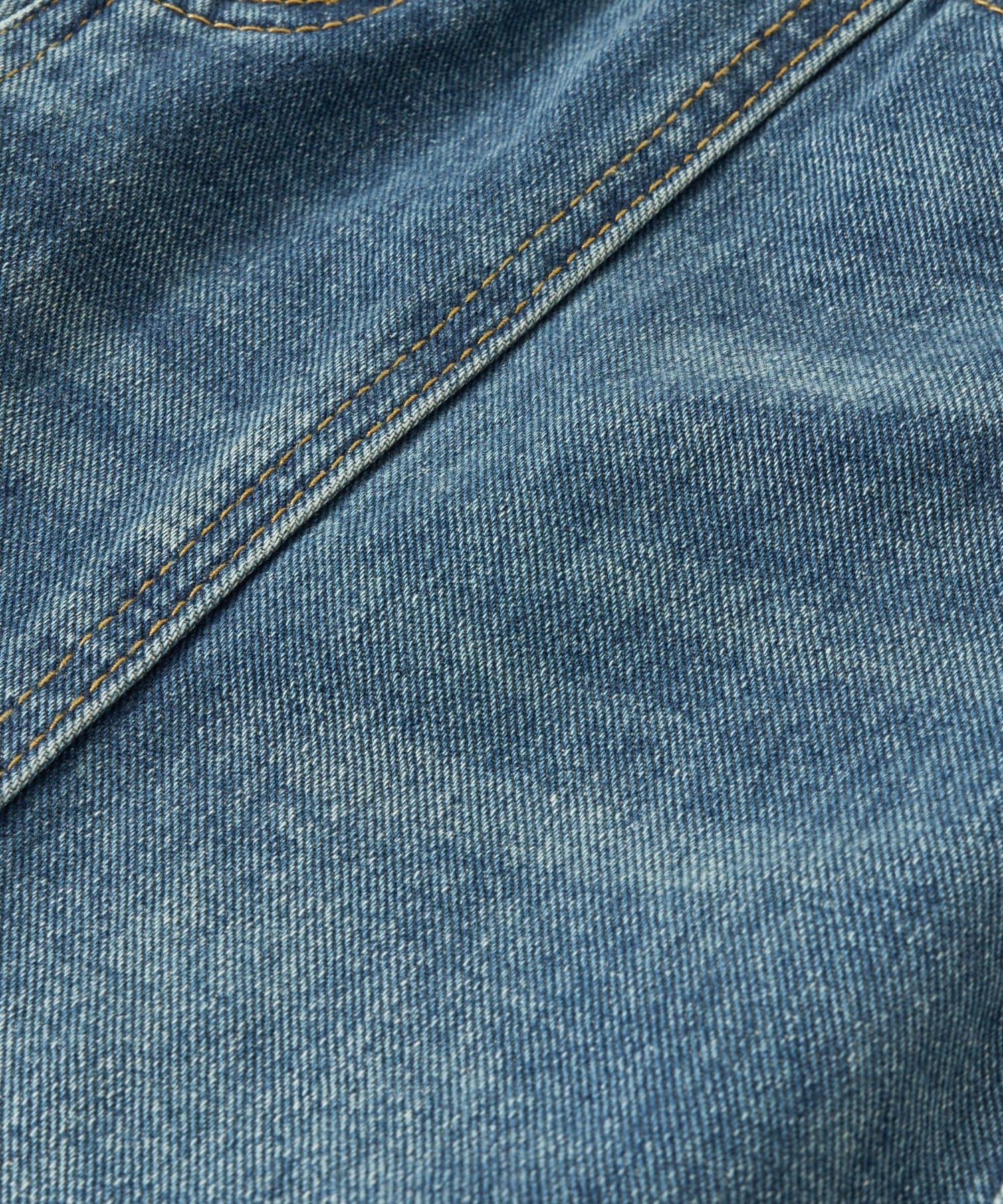 un dix cors(アンディコール) 《着るだけでこなれ感》フロント切替カーブデニムパンツ