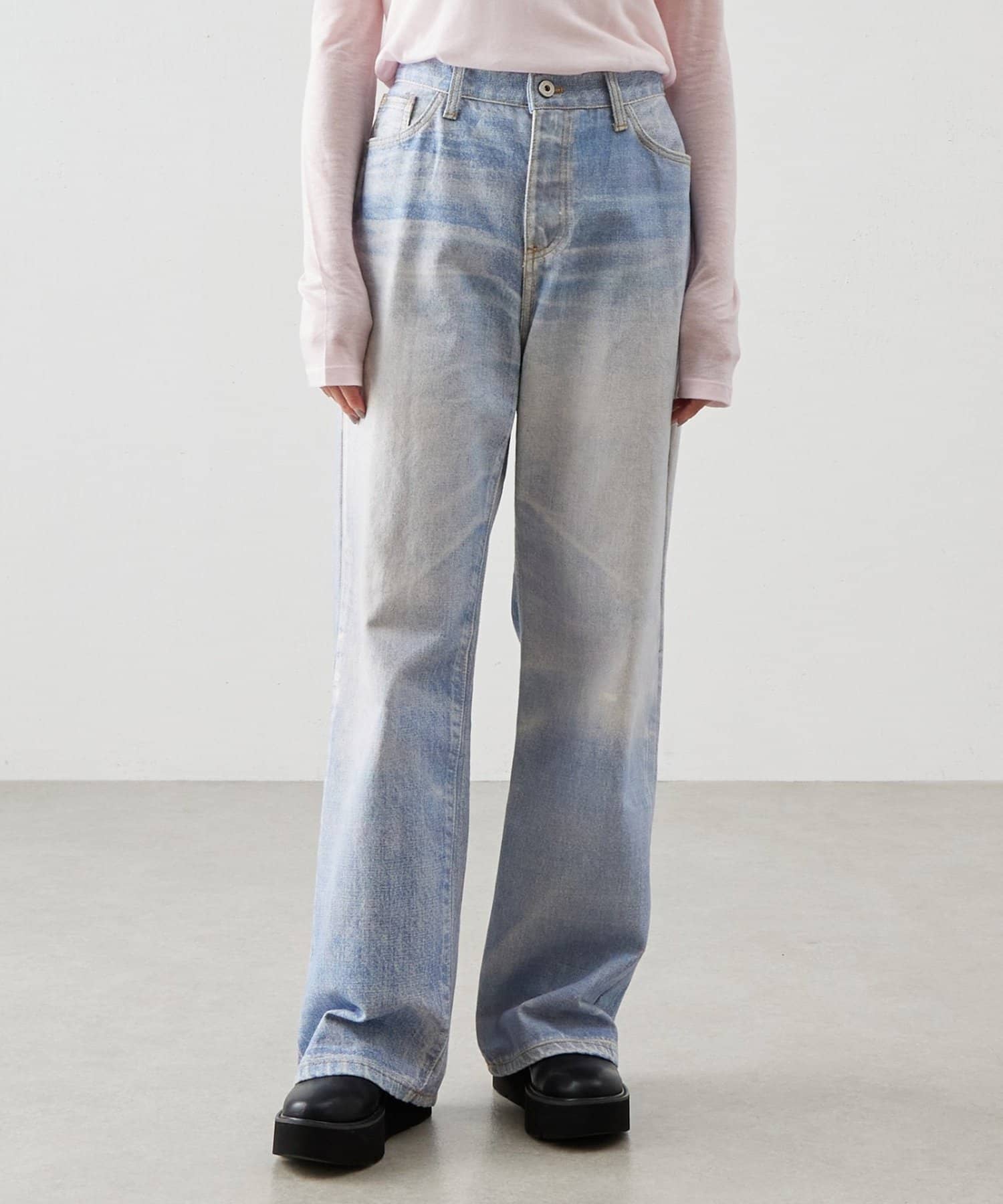 BEARDSLEY(ビアズリー) 《LEVAR》デジタルプリントデニム