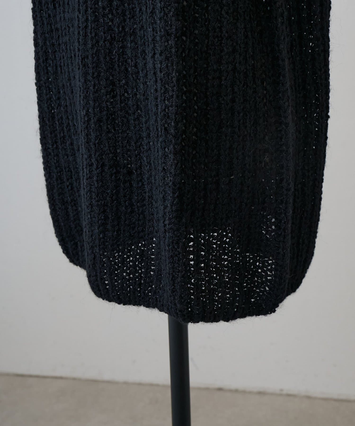 BEARDSLEY(ビアズリー) 《LEVAR》ローゲージニットブラック