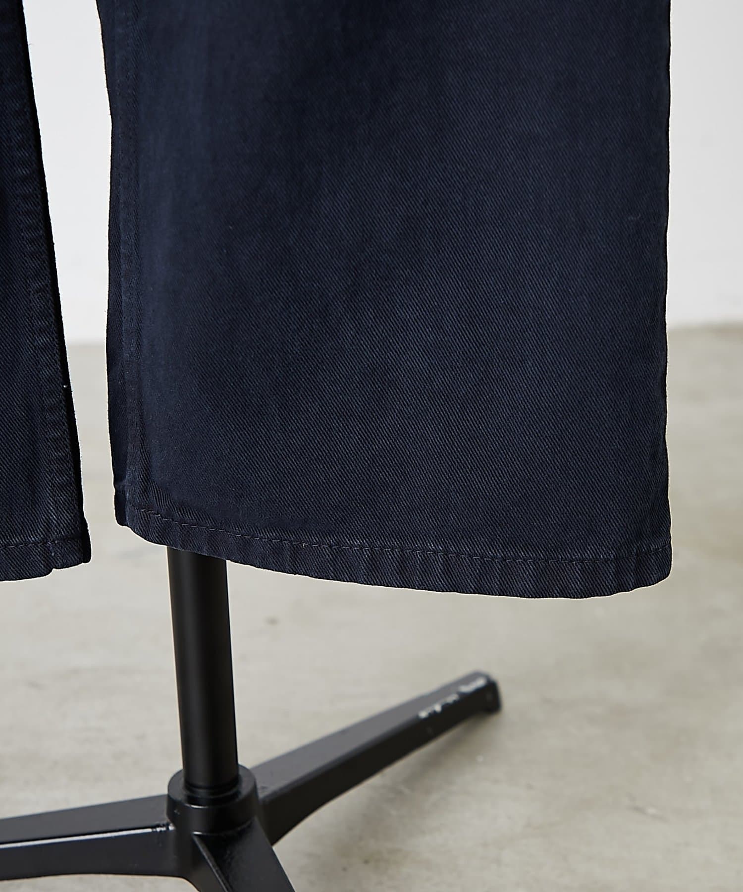 BEARDSLEY(ビアズリー) 《LEVAR》裾フレアジーンズ(ダークネイビー)