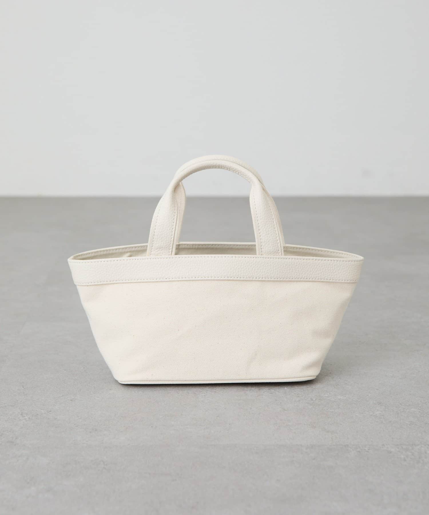 BEARDSLEY(ビアズリー) 《NOTHING WRITTEN》レザーコンビキャンバスミニトートバッグ