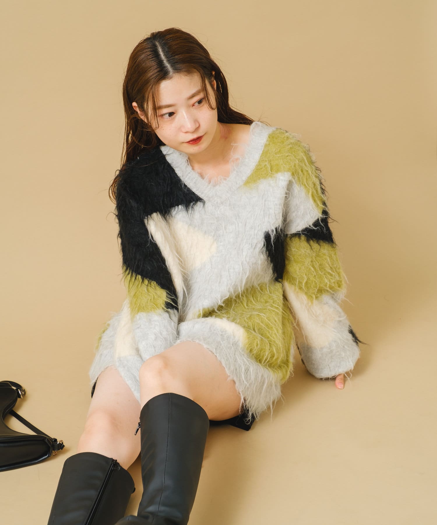 Kastane シャギーコート Kastane（カスタネ）の「シャギーコート（その他アウター）」 - WEAR