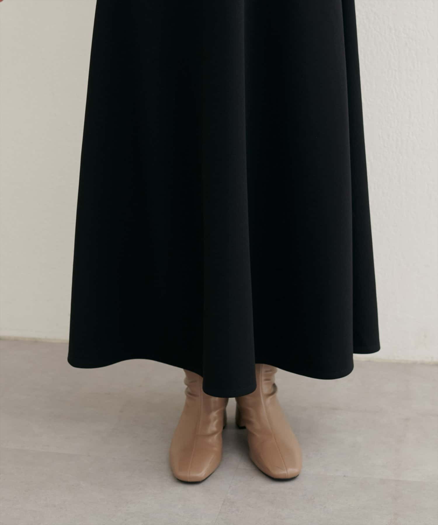 natural couture(ナチュラルクチュール) WEB限定／〈osono〉前後2WAYカットジョーゼットフレアワンピース