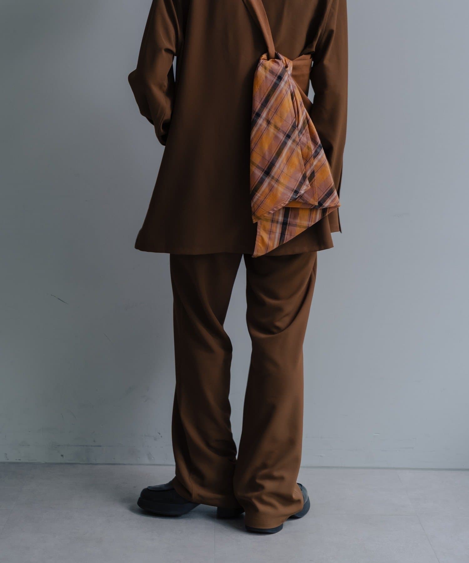 Pasterip(パセリ) Check sheer multiway scarf Check sheer multiway scarf | Pasterip(パセリ)レディース