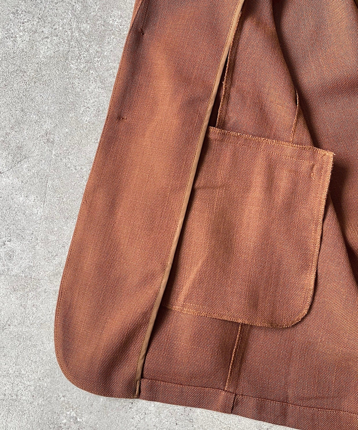 Pasterip(パセリ) Collarless KARAMI jacket