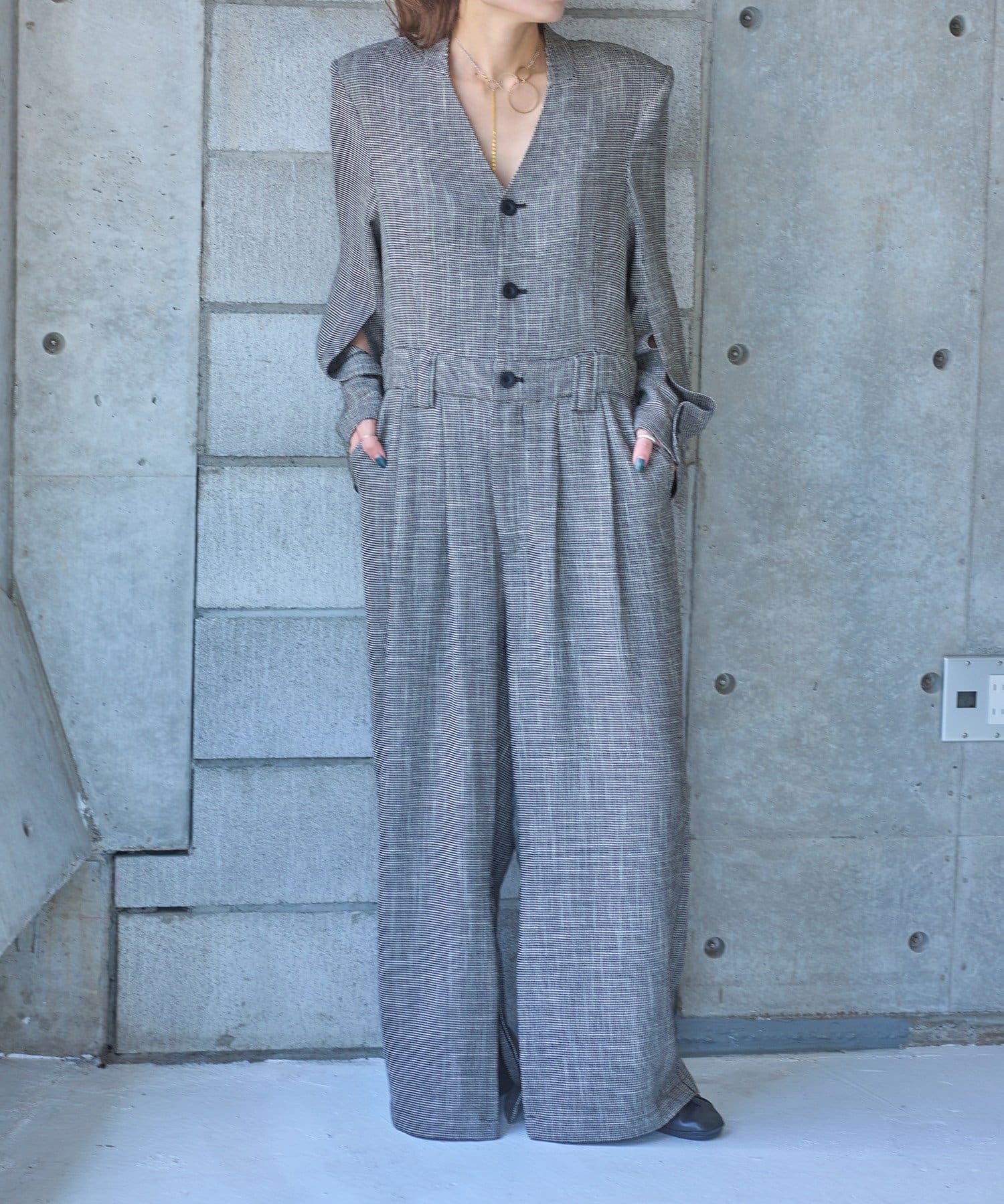 Pasterip(パセリ) KARAMI jump suit