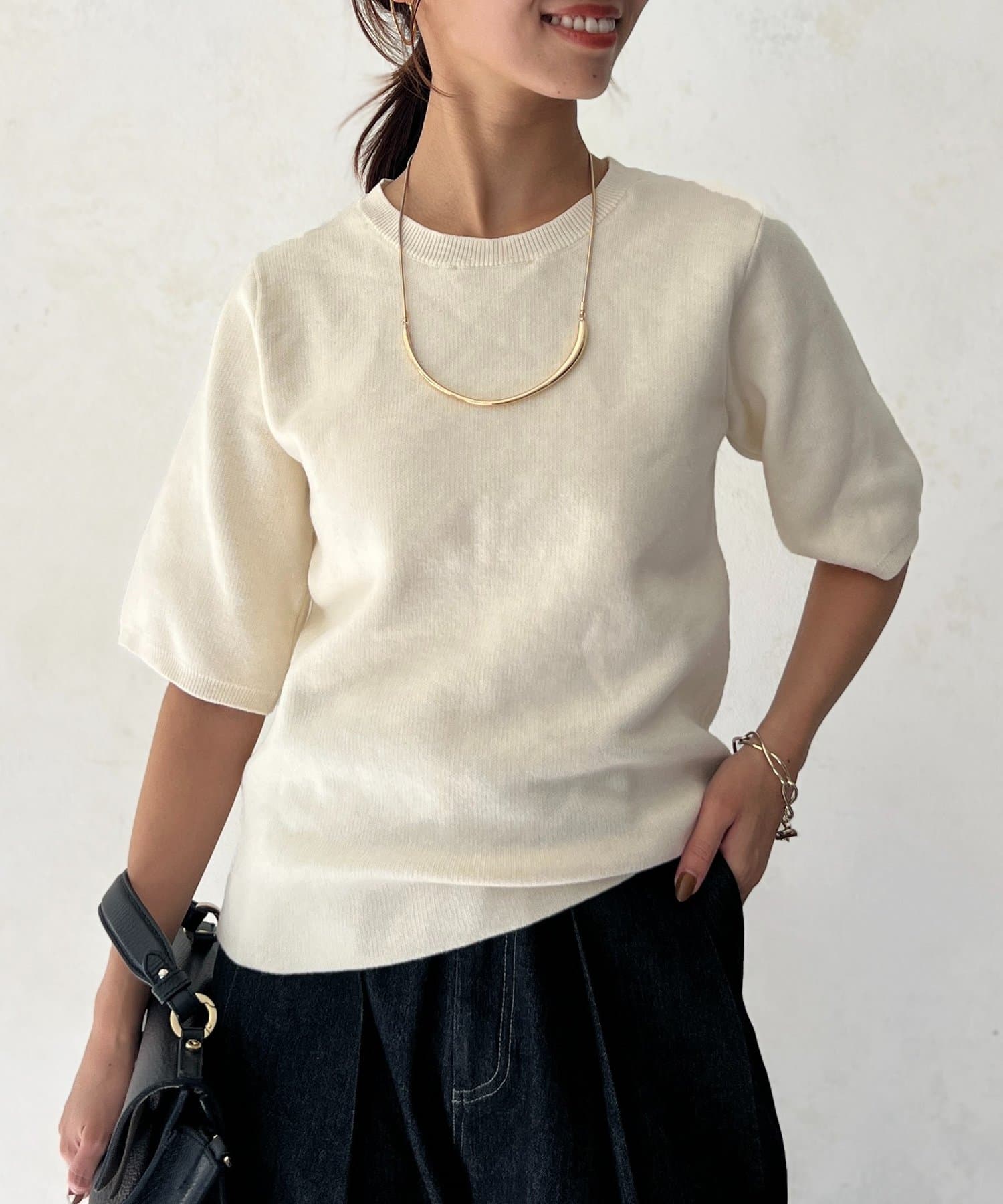 衿取り外しニット | Chez toi(シェトワ)レディース | PAL CLOSET(パル