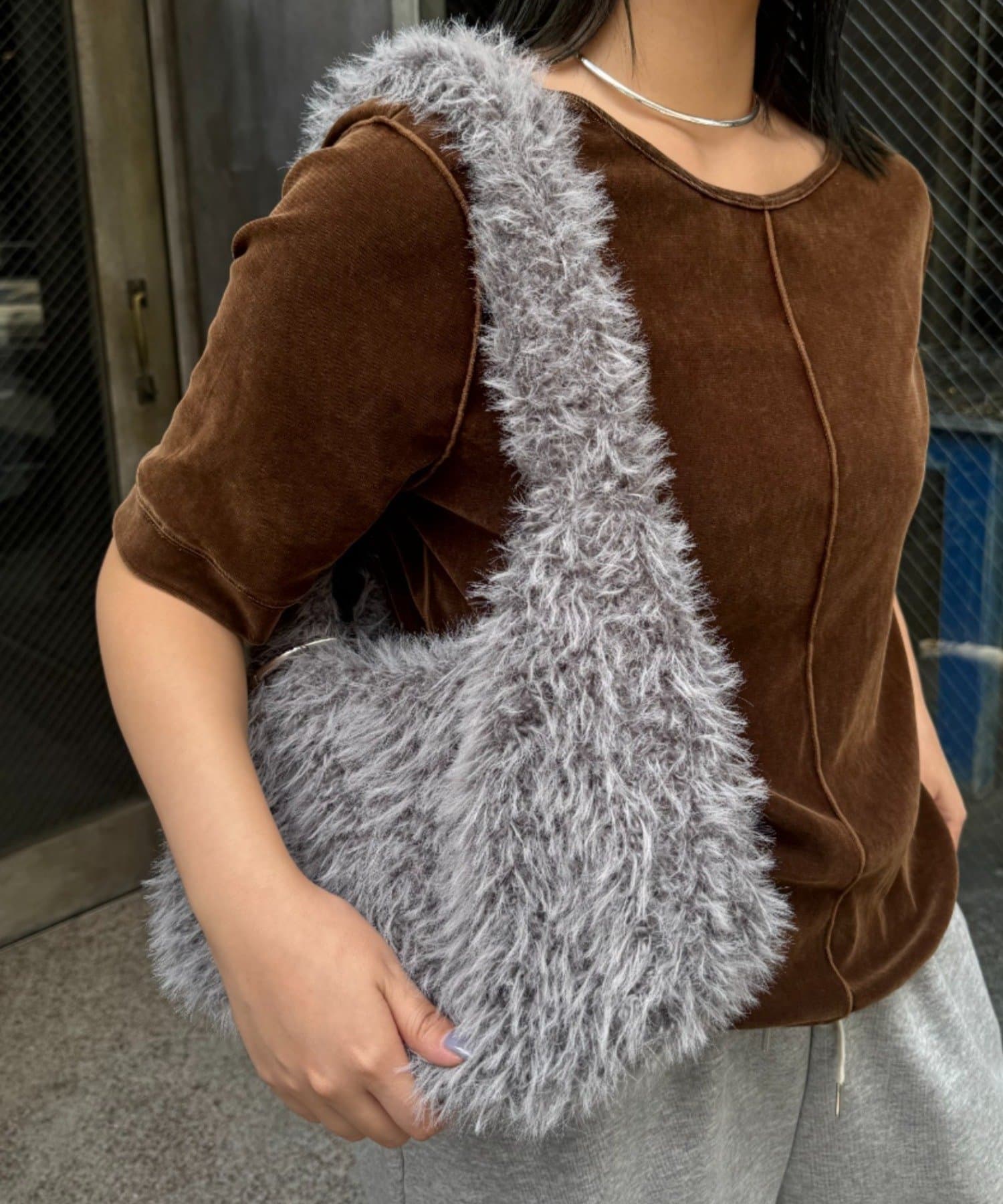 CIAOPANIC TYPY(チャオパニックティピー) BIGカラビナ付きワンハンドルボアBAG