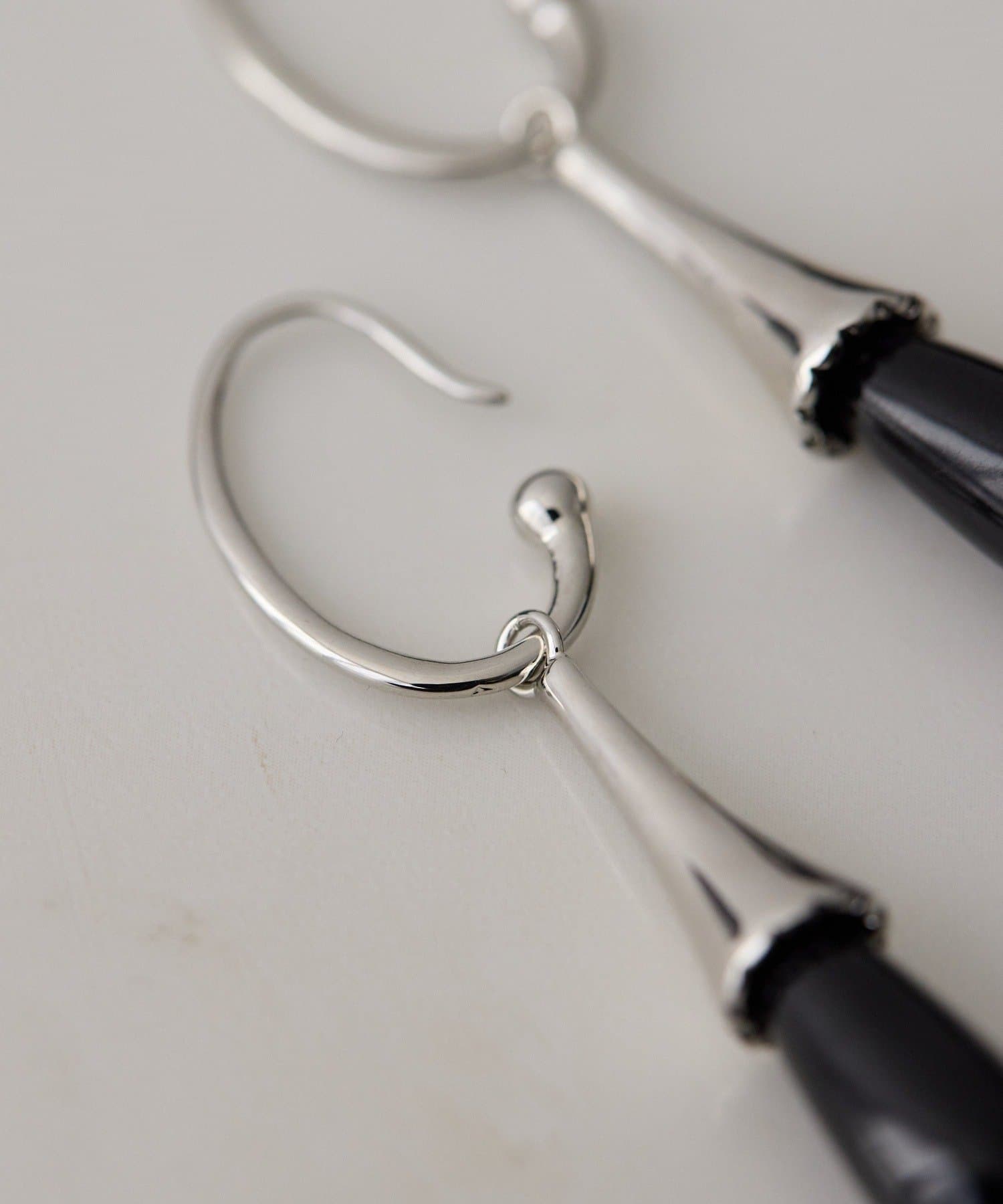 ear PAPILLONNER(イア パピヨネ) 2WAYナスビストーンピアス