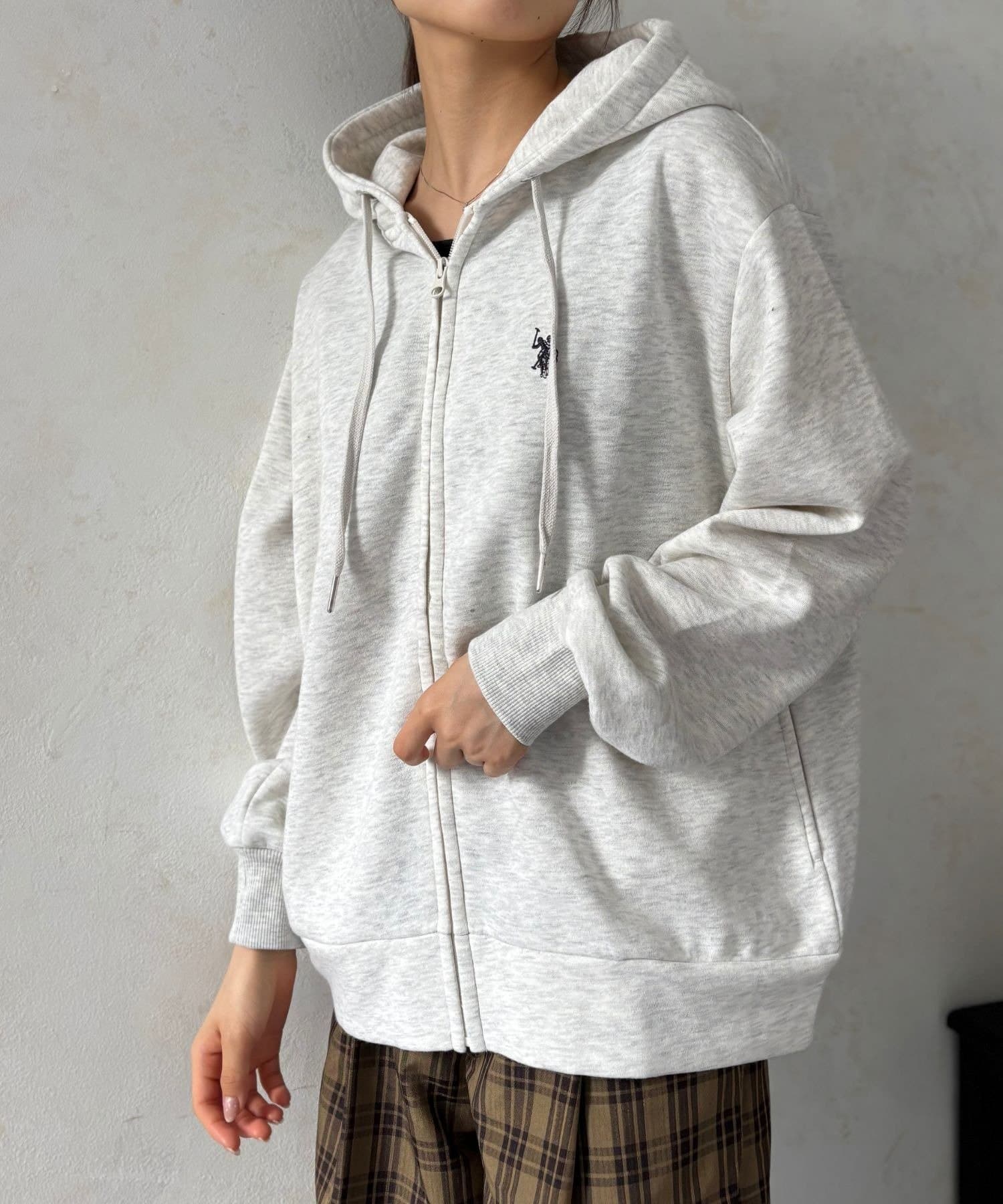 LOCUST(ローカスト) 【U.S.POLO ASSN.】ジップアップパーカー