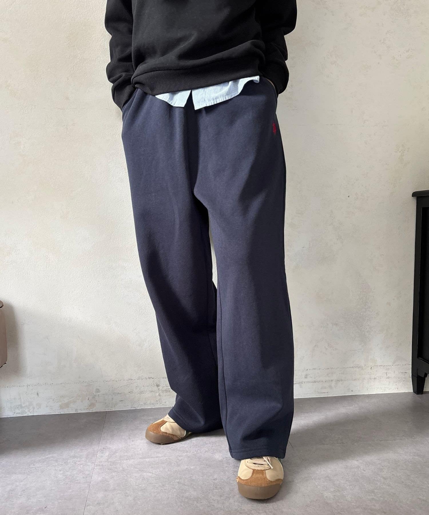 LOCUST(ローカスト) 【U.S.POLO ASSN.】スウェットワイドパンツ