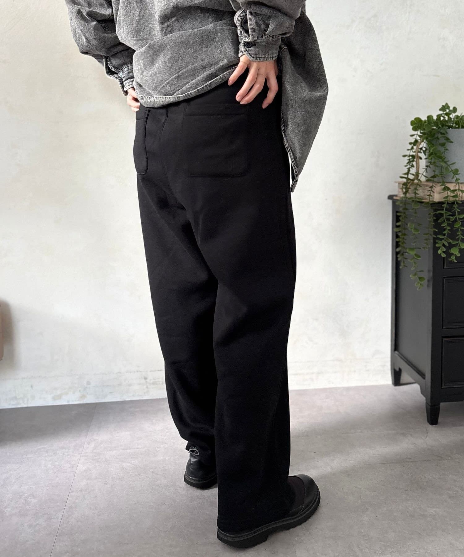 LOCUST(ローカスト) 【U.S.POLO ASSN.】スウェットワイドパンツ