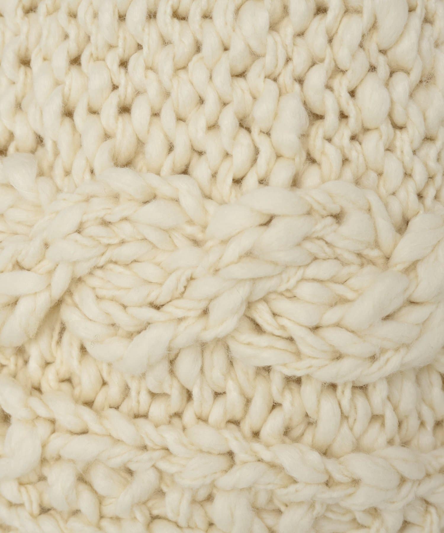 BEARDSLEY(ビアズリー) 《15 quinze》棒針ケーブルプルオーバー