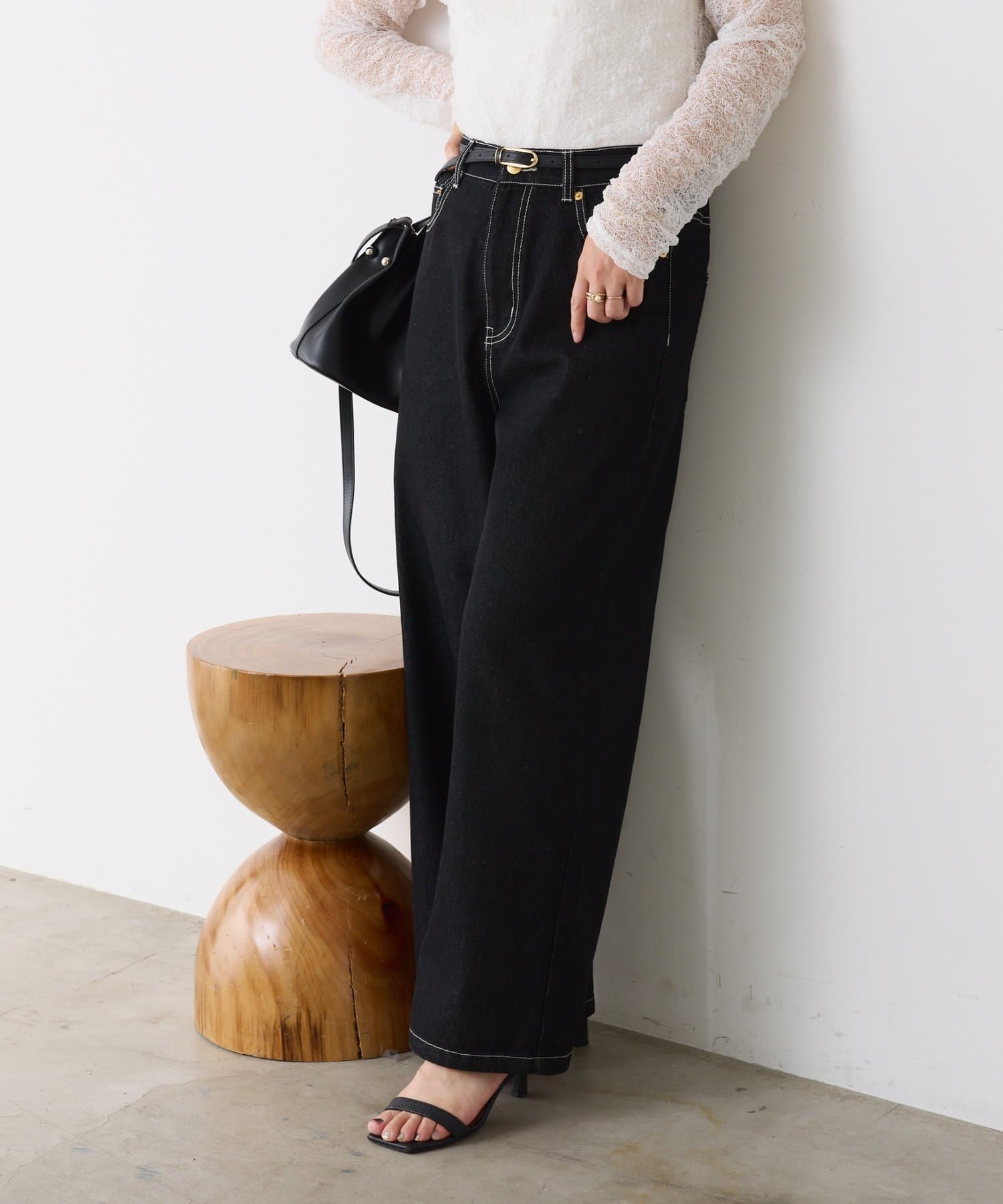 Jena　espace merveilleux(ジェナ　エスパスメルヴェイユ) 【WEB限定/サイズ展開あり】【新色登場】ストレートデニムパンツ