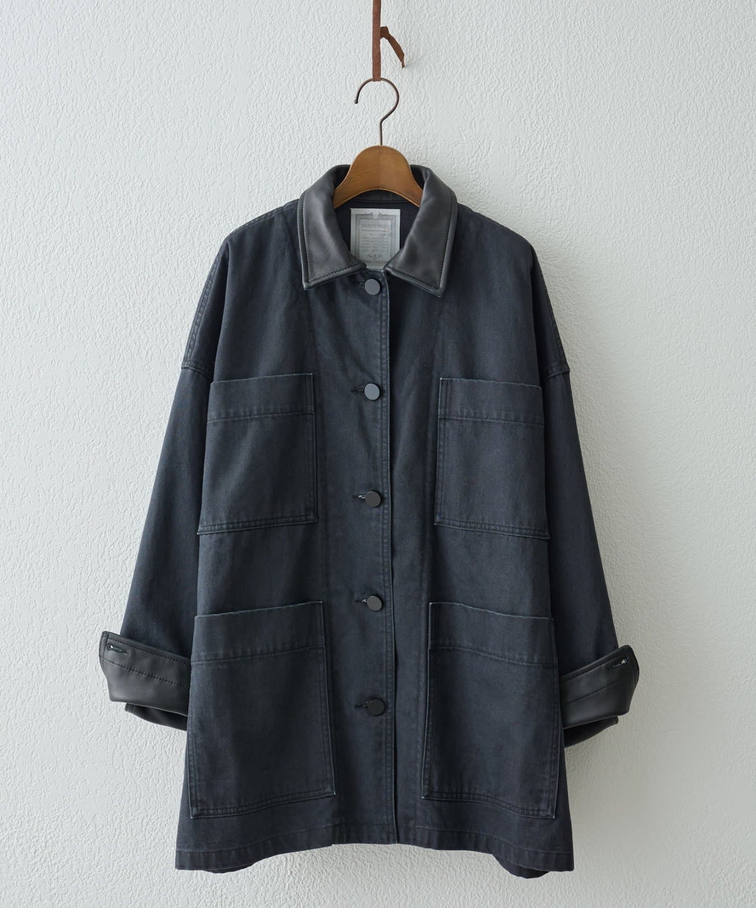 BEARDSLEY(ビアズリー) 《15 quinze》レザーコンビワークジャケット