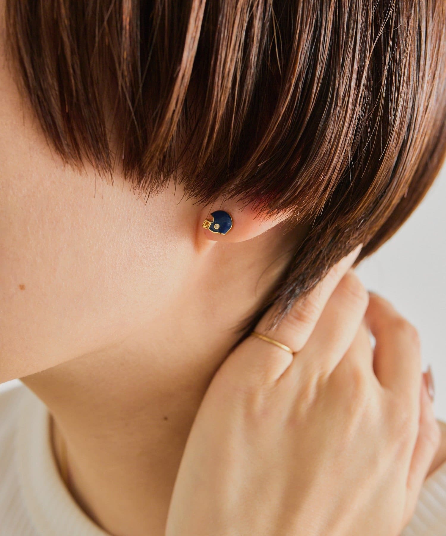ear PAPILLONNER(イア パピヨネ) 《WEB限定》スポーツタイムピアス(野球/サッカー/アメフト/バスケ)