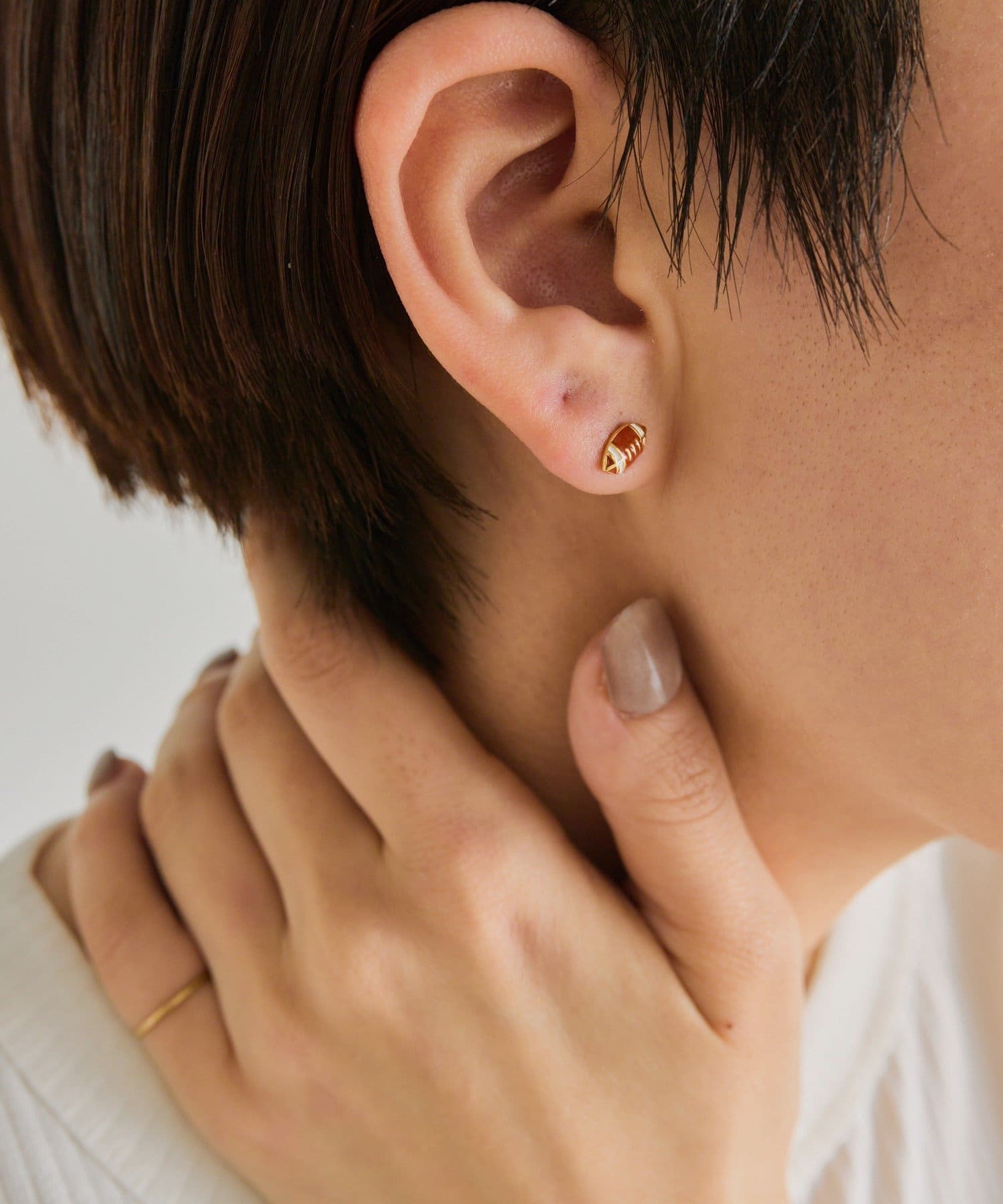 ear PAPILLONNER(イア パピヨネ) 《WEB限定》スポーツタイムピアス(野球/サッカー/アメフト/バスケ)