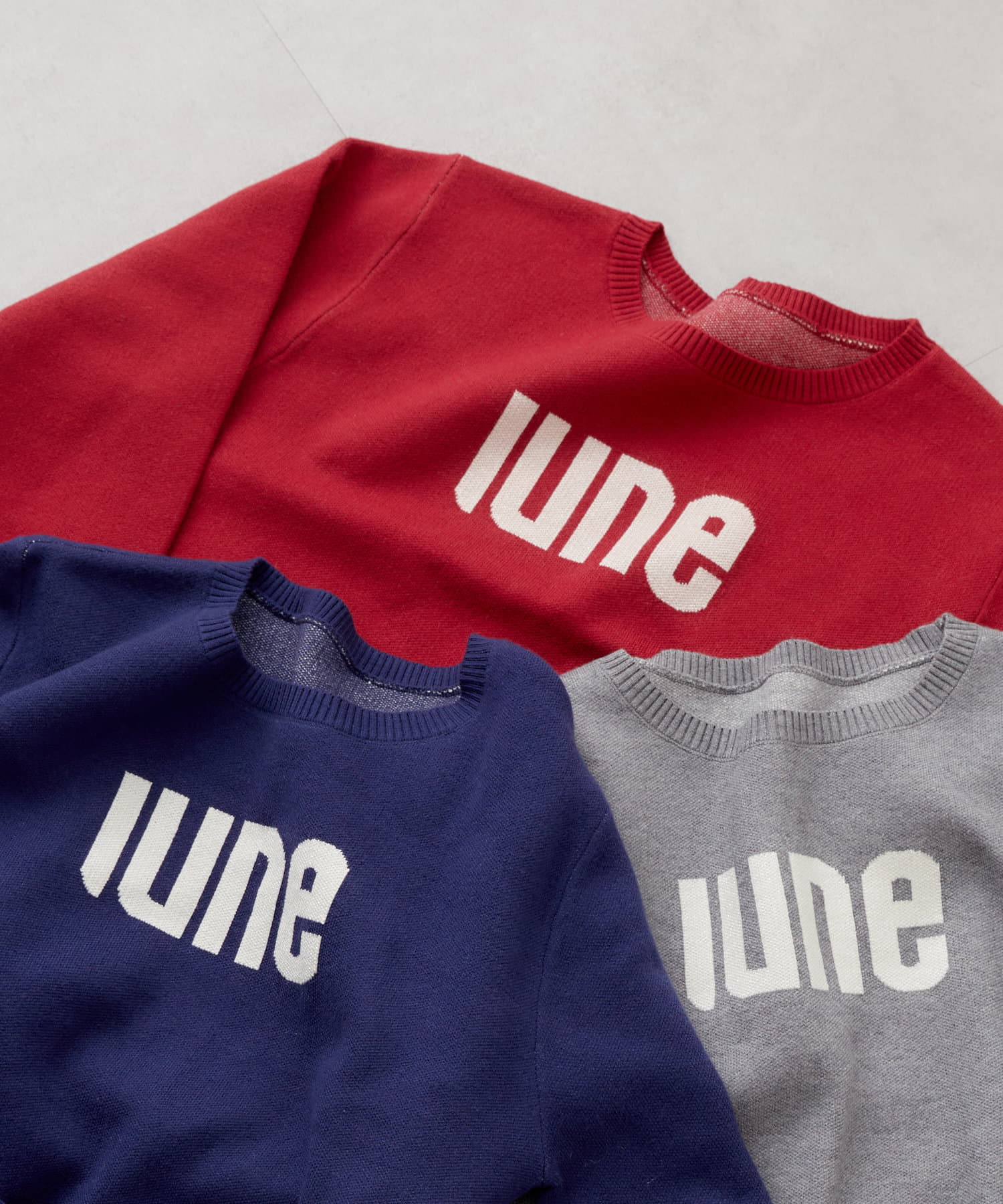 OUTLET(アウトレット) 【mystic】ジャガードロゴニット