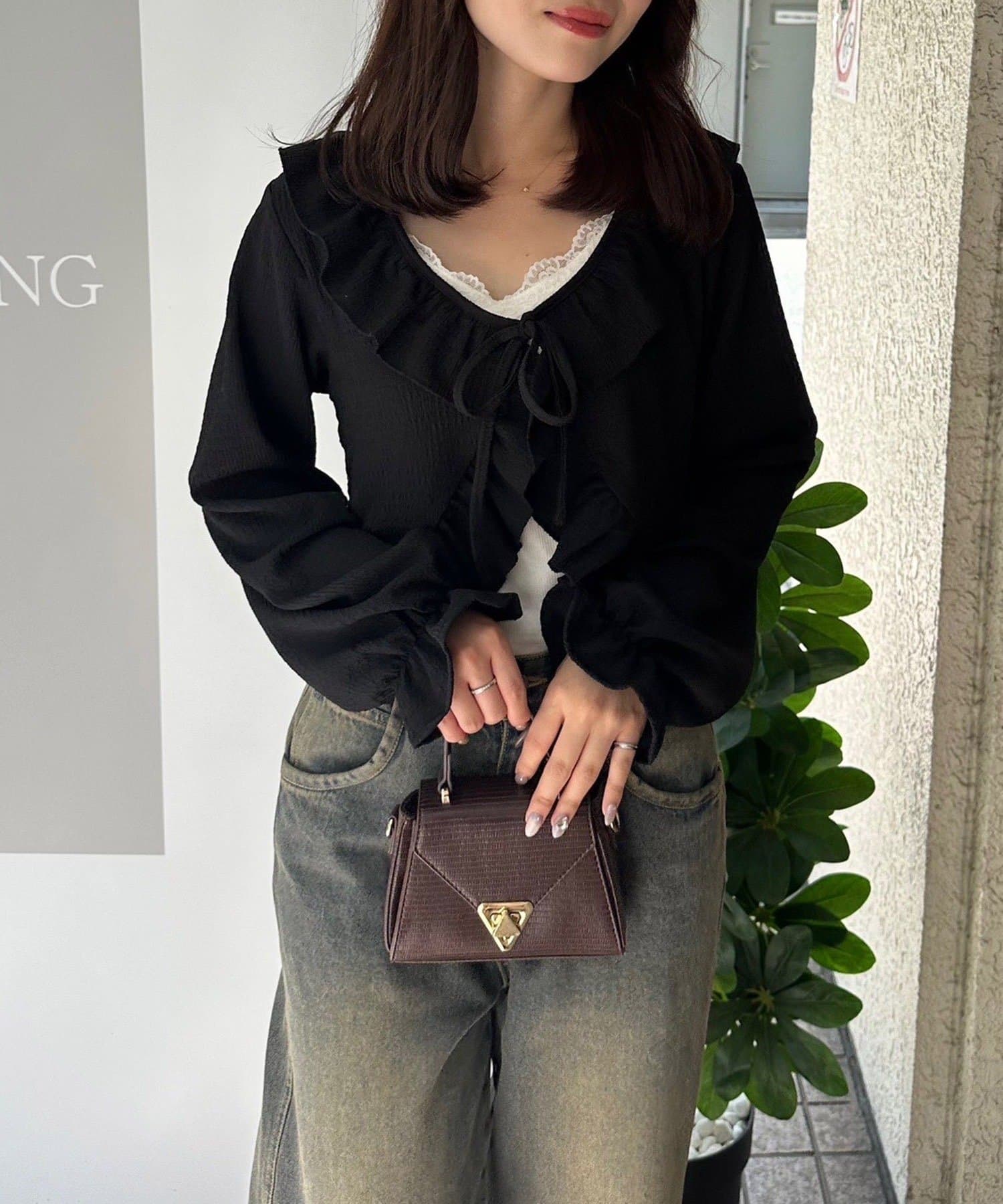 NICE CLAUP / OLIVE des OLIVE OUTLET(ナイスクラップ  / オリーブ デ オリーブ アウトレット) 【RMAF】フリフリボレロCD