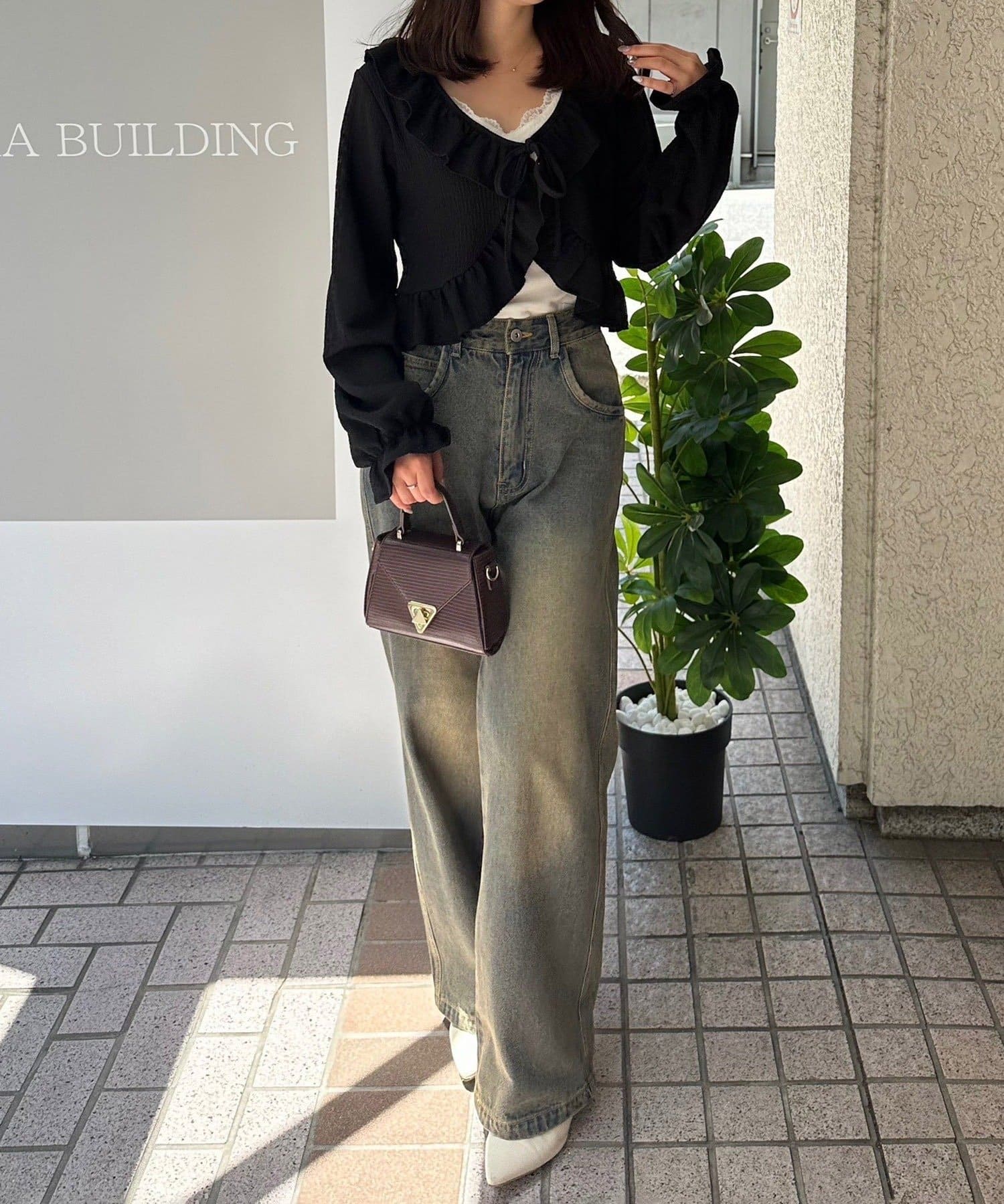 NICE CLAUP / OLIVE des OLIVE OUTLET(ナイスクラップ  / オリーブ デ オリーブ アウトレット) 【RMAF】フリフリボレロCD
