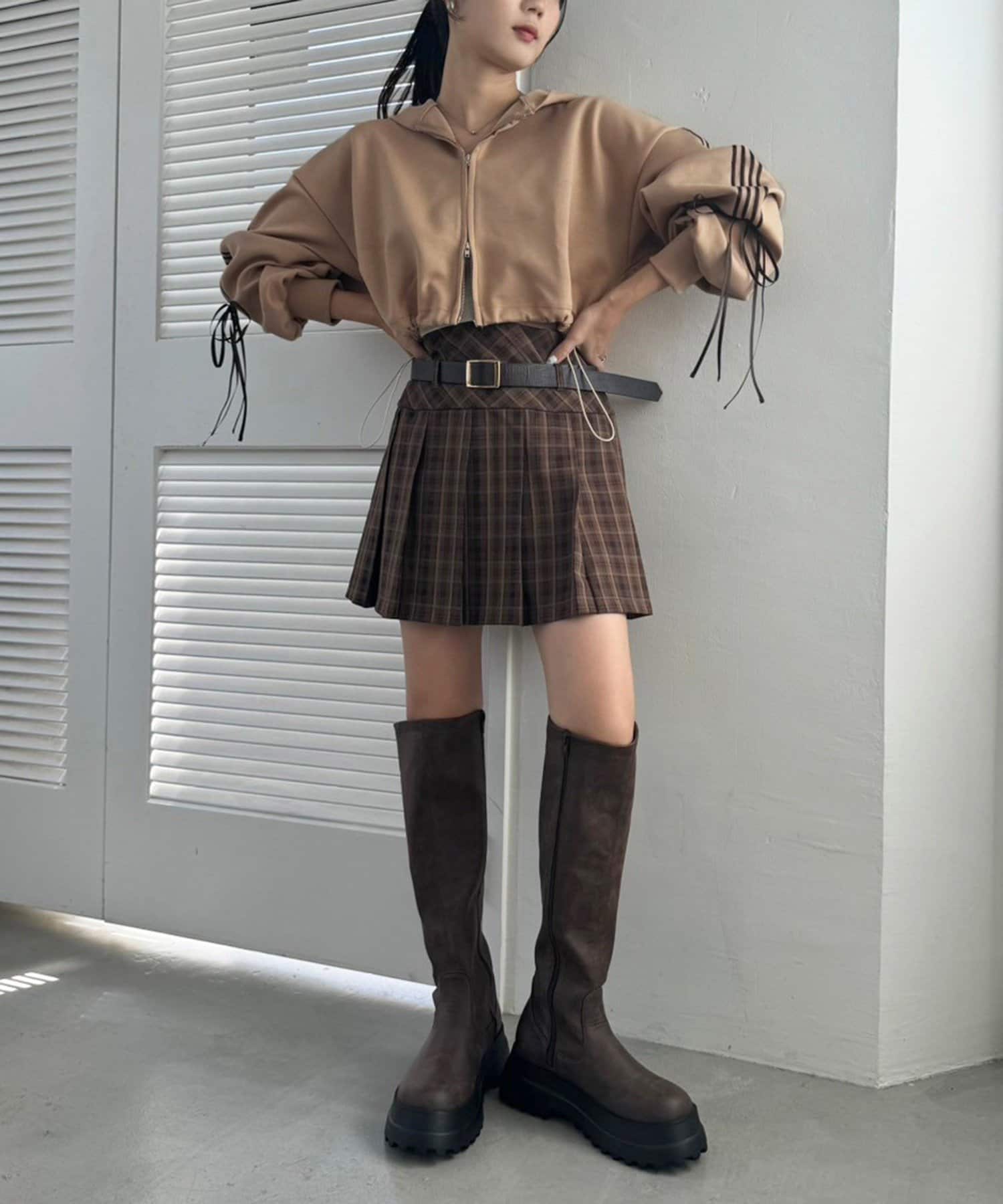 NICE CLAUP / OLIVE des OLIVE OUTLET(ナイスクラップ  / オリーブ デ オリーブ アウトレット) 【one after another】ラインパーカー