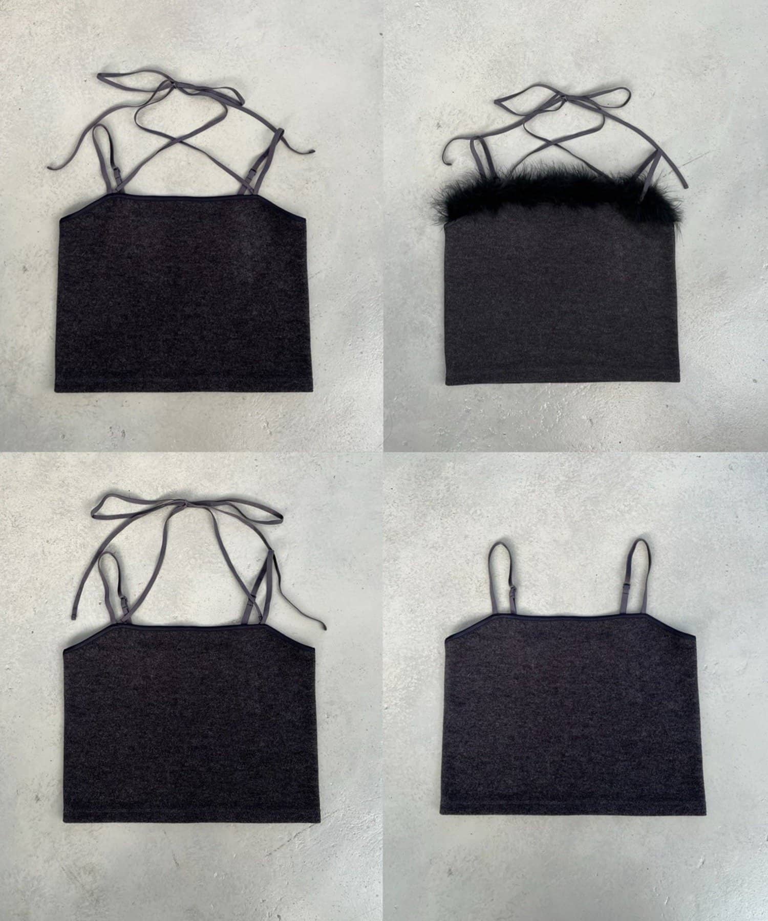 NICE CLAUP / OLIVE des OLIVE OUTLET(ナイスクラップ  / オリーブ デ オリーブ アウトレット) 【one after another】マラボーキャミ