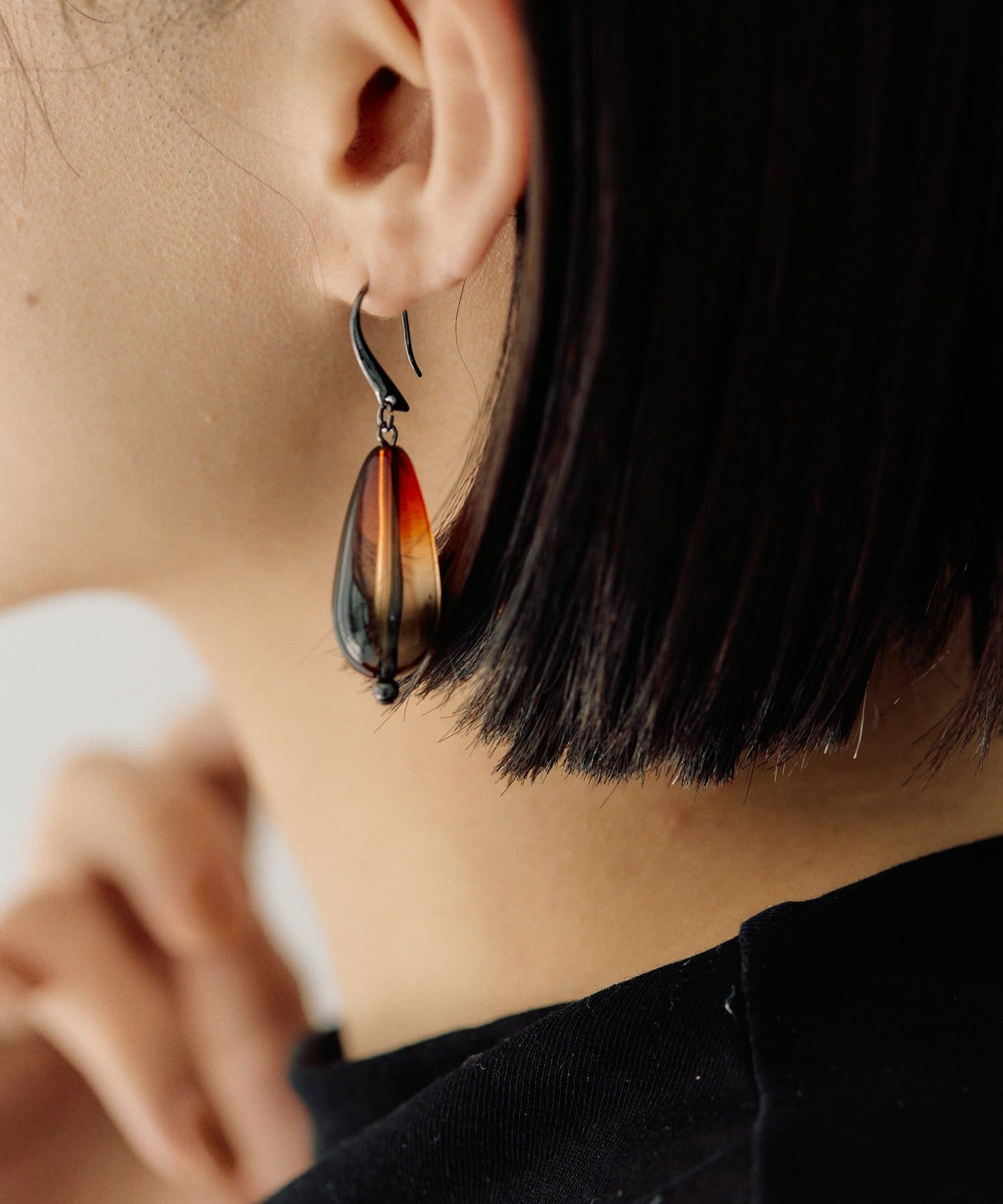 ear PAPILLONNER(イア パピヨネ) コーヒーローストピアス