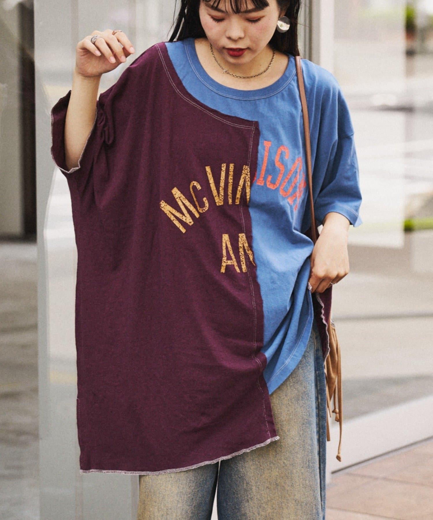 未使用。【etsinta】リメイクラガーオーバーTEE CIAOPANIC TYPY｜【etsinta】リメイクラガーオーバーTEE