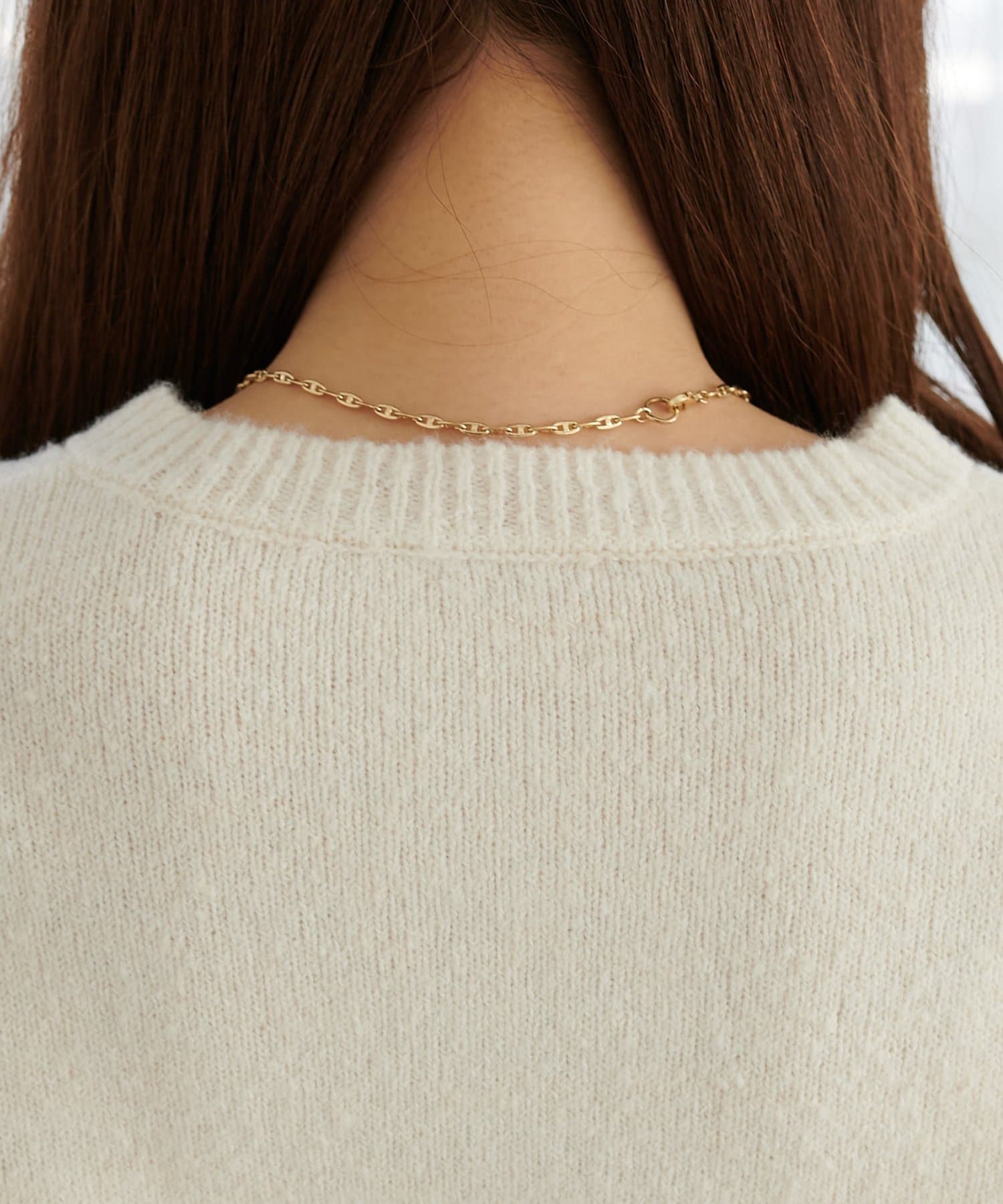 DISCOAT(ディスコート) 【着回し万能◎/WEB限定】クルーネックニットカーディガン