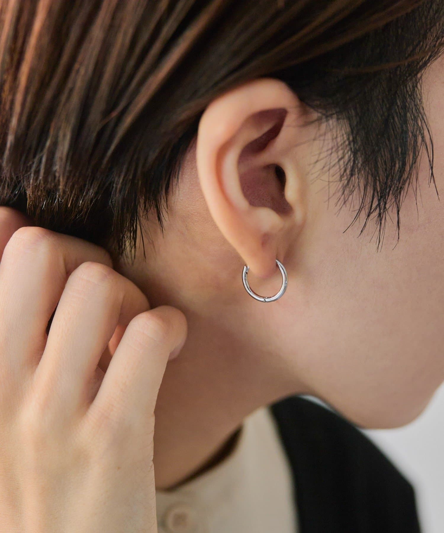 ear PAPILLONNER(イア パピヨネ) キャップ付ドロップピアス