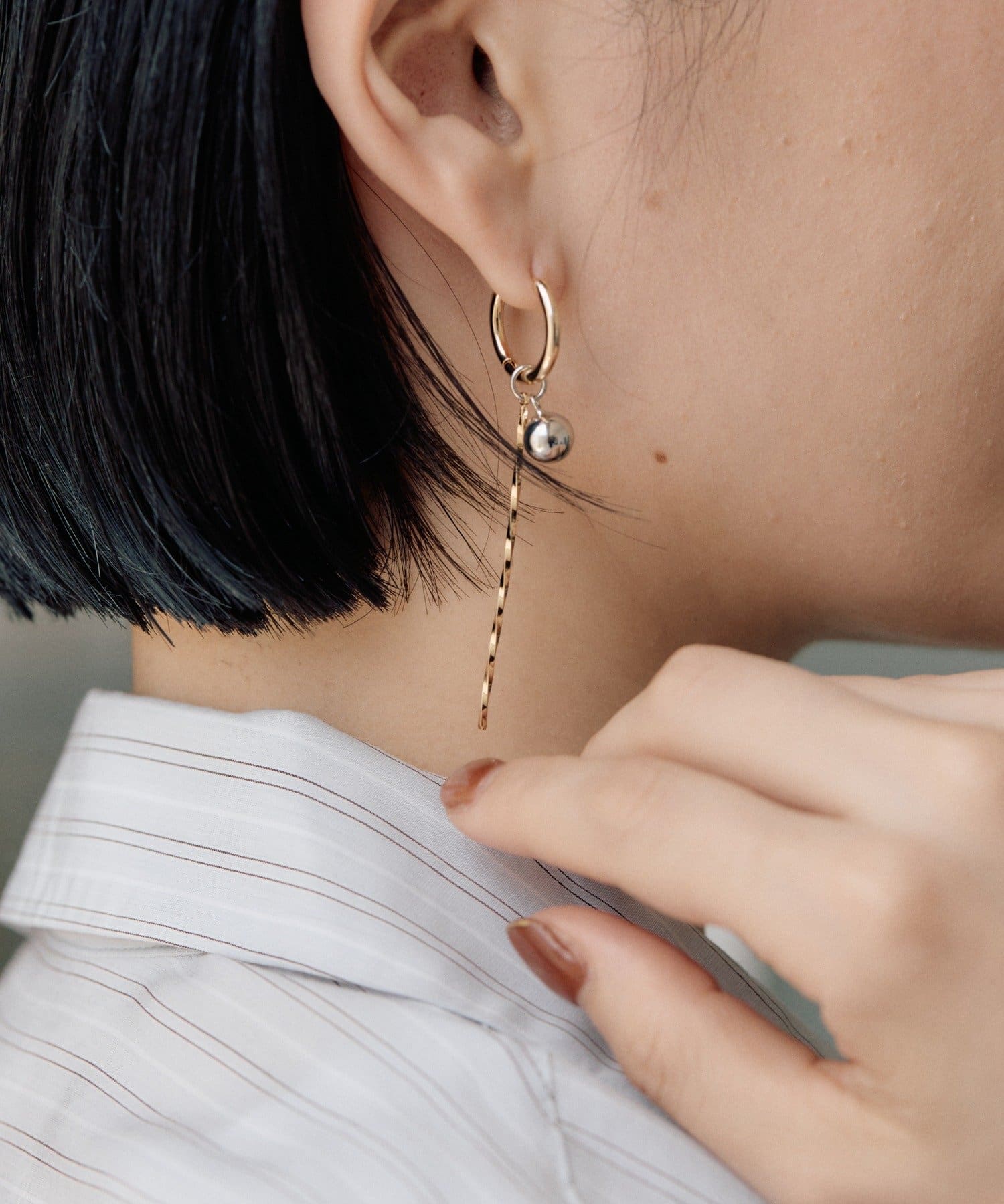 ear PAPILLONNER(イア パピヨネ) きせかえフープピアス