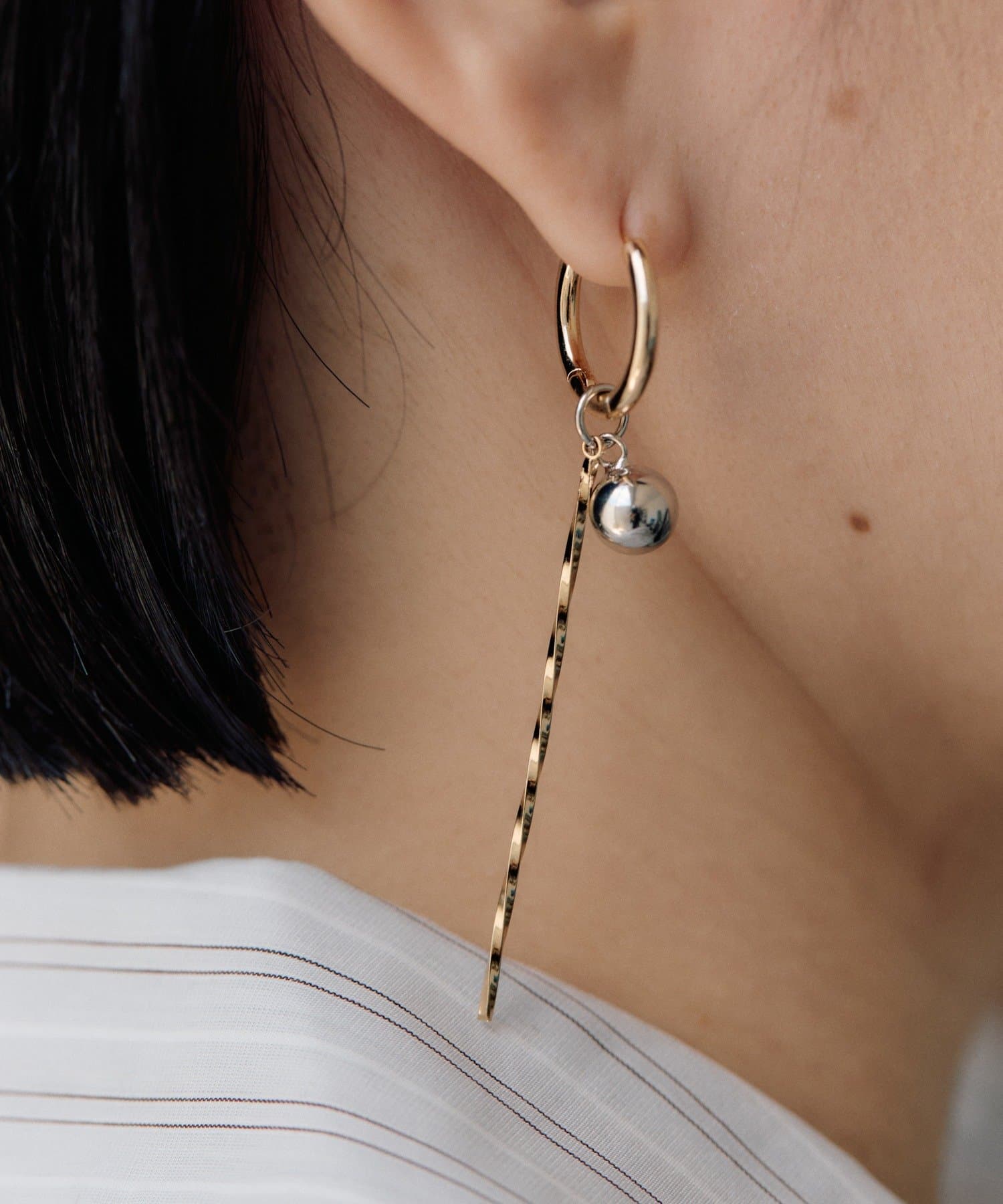 ear PAPILLONNER(イア パピヨネ) きせかえフープピアス