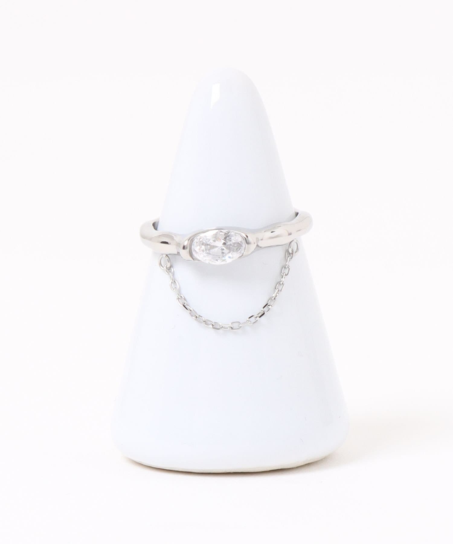 ear PAPILLONNER(イア パピヨネ) 《金属アレルギー対応/ステンレス》フロントチェーンリング