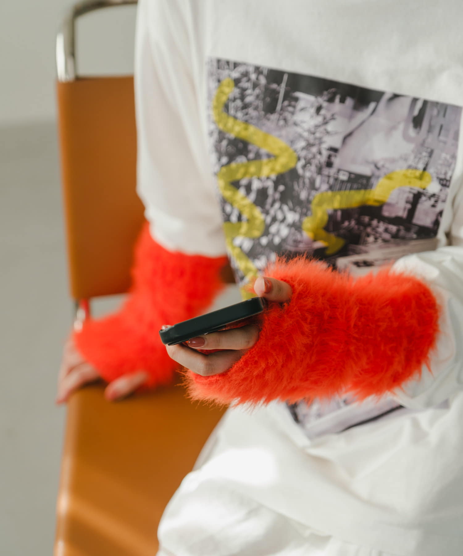 OUTLET(アウトレット) 【Kastane】ファーアームウォーマー