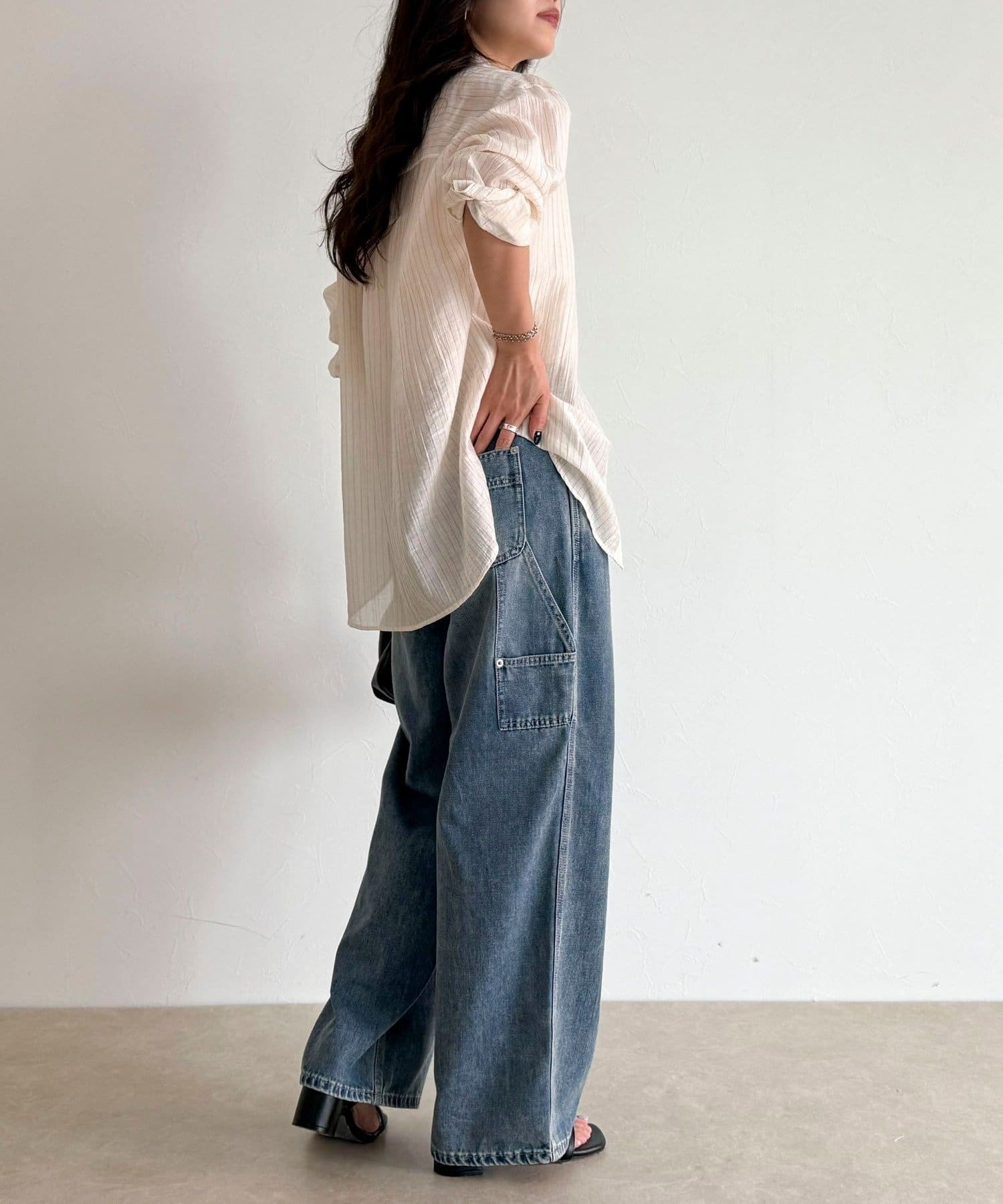 アパルトモン　グッドグリーフ 23AW デニムペインターパンツ GOOD GRIEF!/グッド グリーフ】 PAINTER PANTS（デニムパンツ