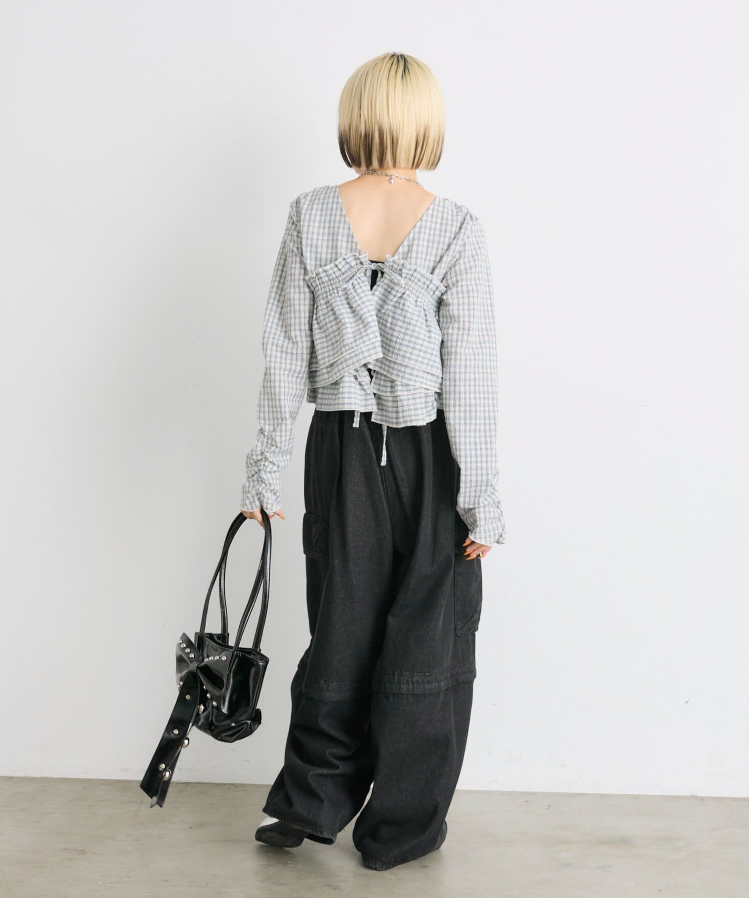 w closet(ダブルクローゼット) リボンショルダーBAG