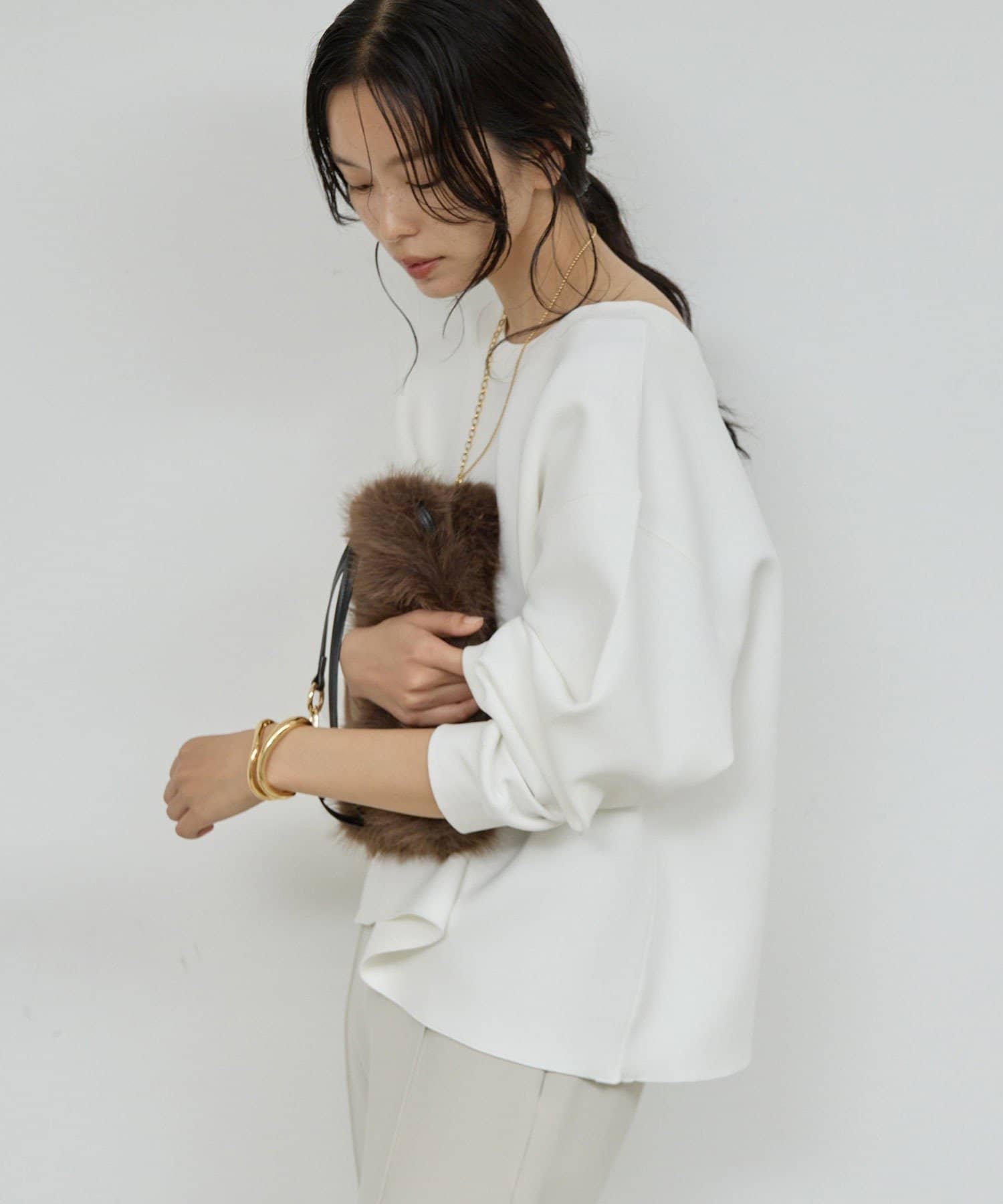 ガリャルダガランテ　ボートネックスウェット GALLARDAGALANTE｜ボートネックスウェット | Rakuten Fashion