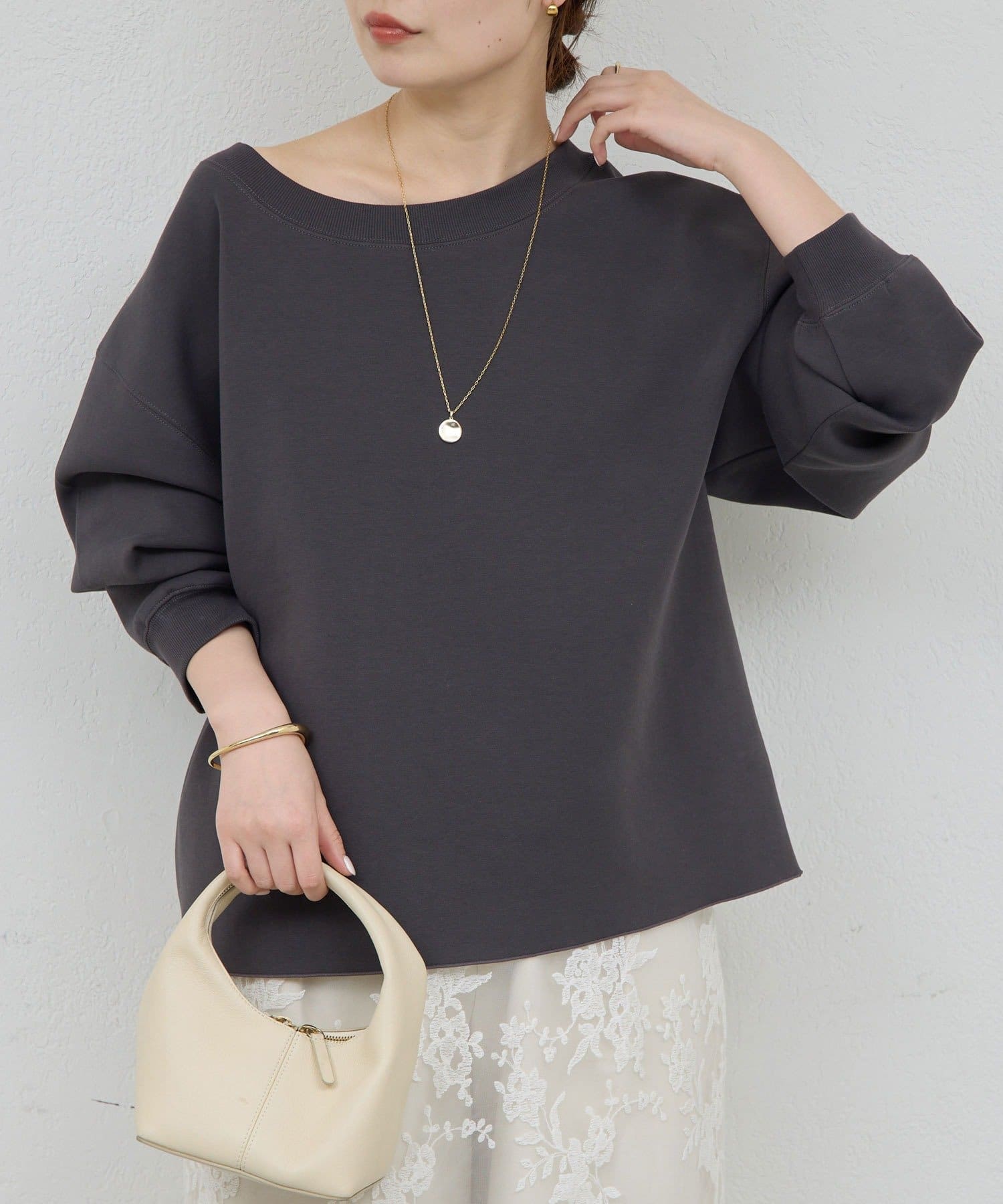 GALLARDAGALANTE(ガリャルダガランテ) 【リバイバル】【大人のスウェット】ボートネックスウェット