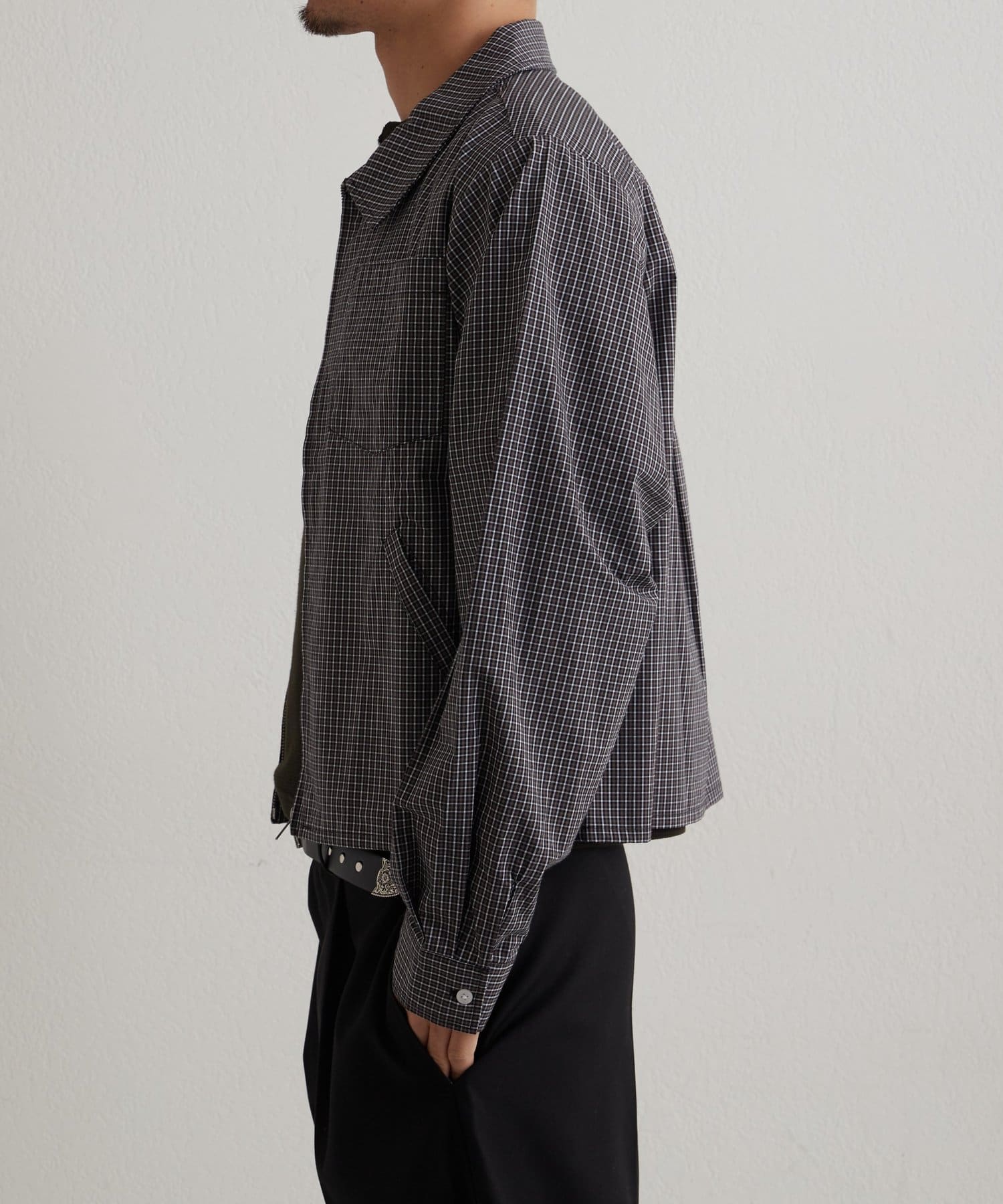 KOOKYNチェックジップシャツ | WHO'S WHO gallery(フーズフー