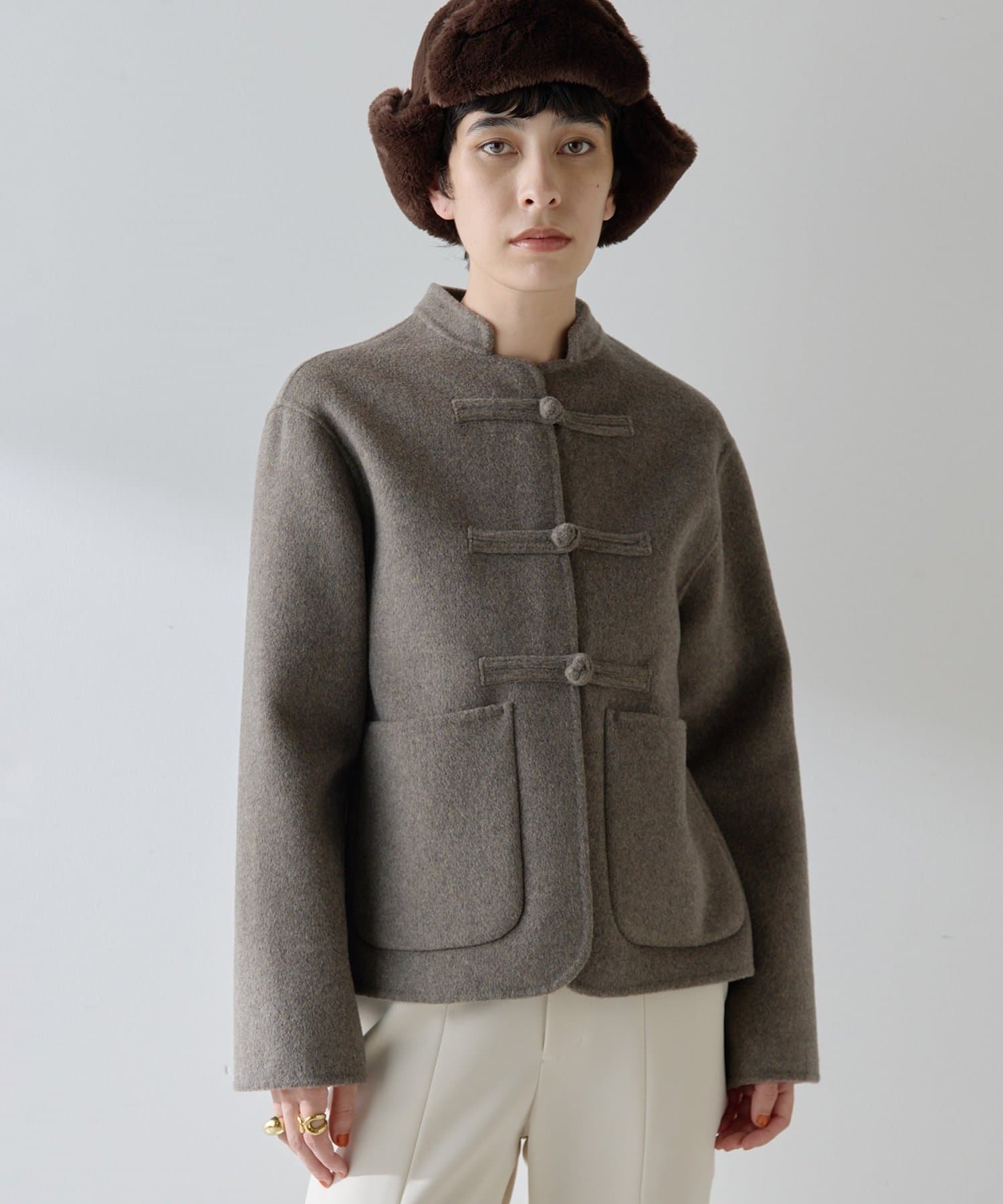 スラックス HUECLOSET Closet Paul Nokara Wool Jacket 25SP048 Charcoal 2-Piece Wool | Bestfit Menswear