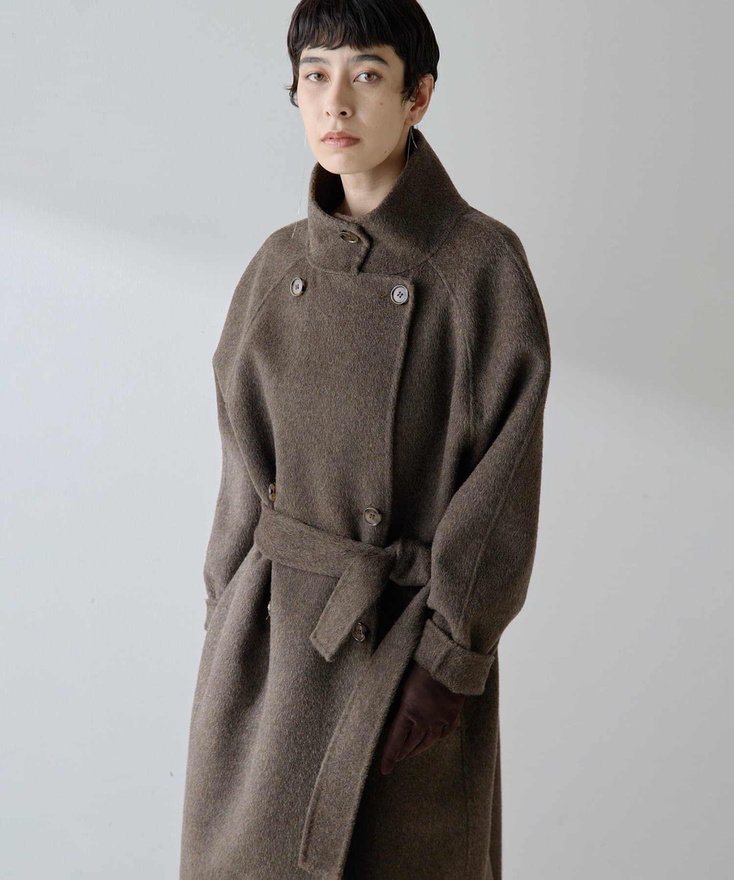 Christian AKS】Wool Double Coat | Whim Gazette(ウィム