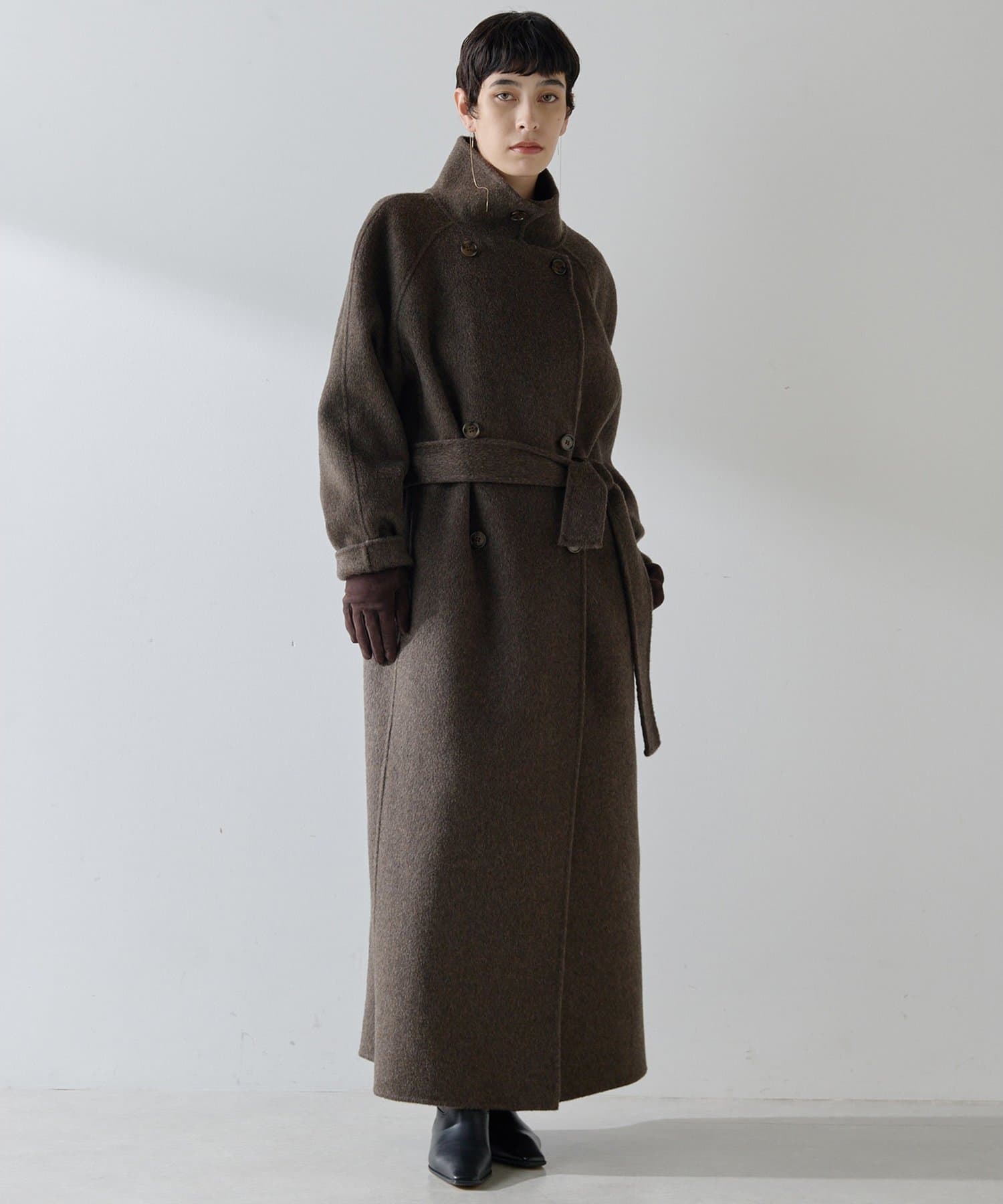 Christian AKS】Wool Double Coat | Whim Gazette(ウィム
