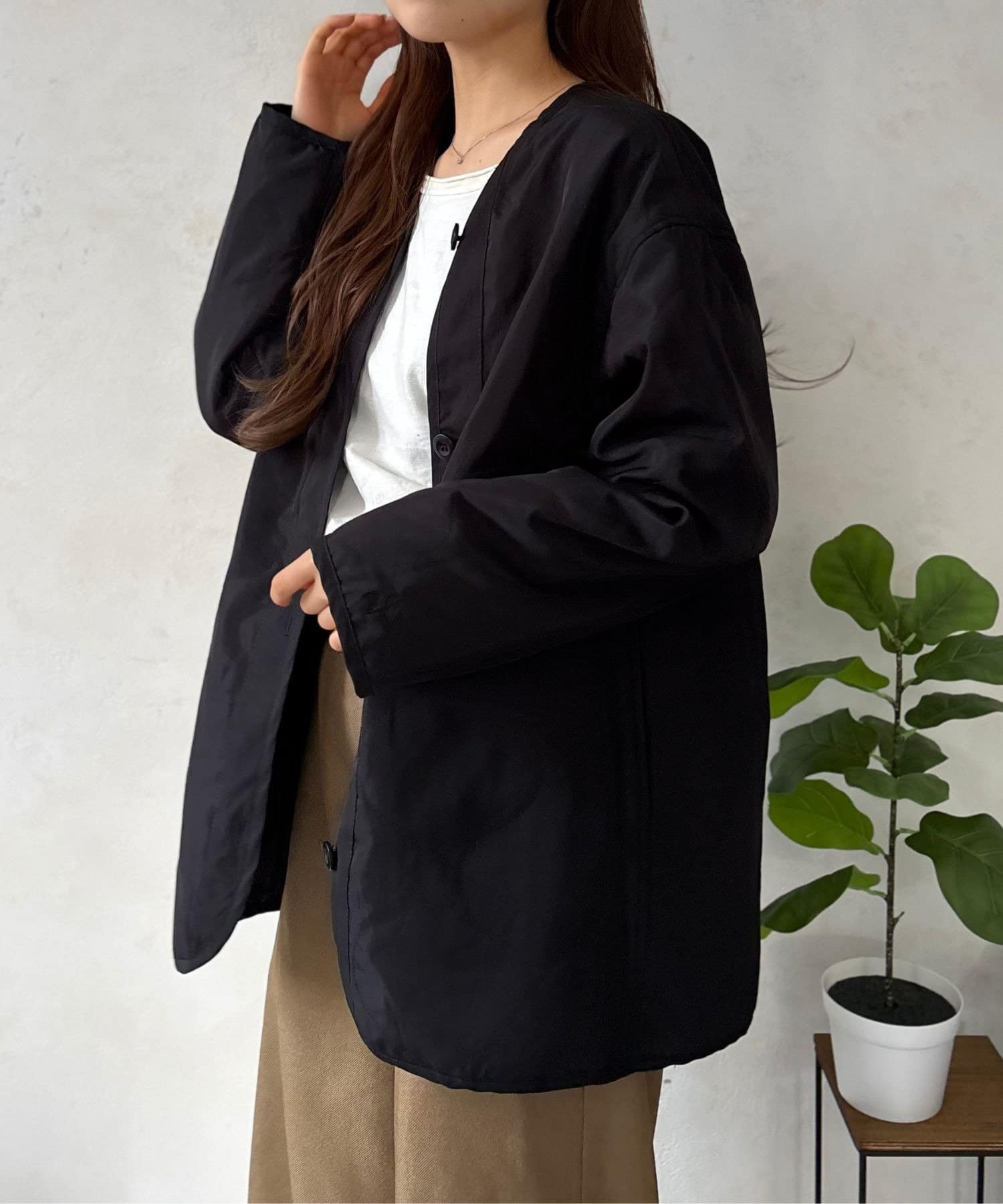 LOCUST(ローカスト) 【 3WAYでロングシーズン使える】ロングモッズコート