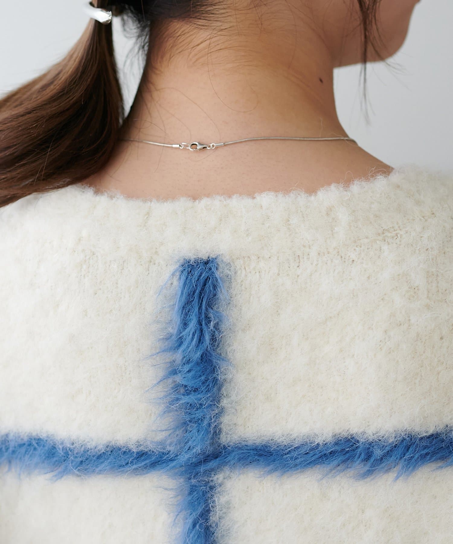 DISCOAT(ディスコート) 【今年選ぶべきニットはこれ!】チェック柄プルオーバー《WEB限定カラーあり》