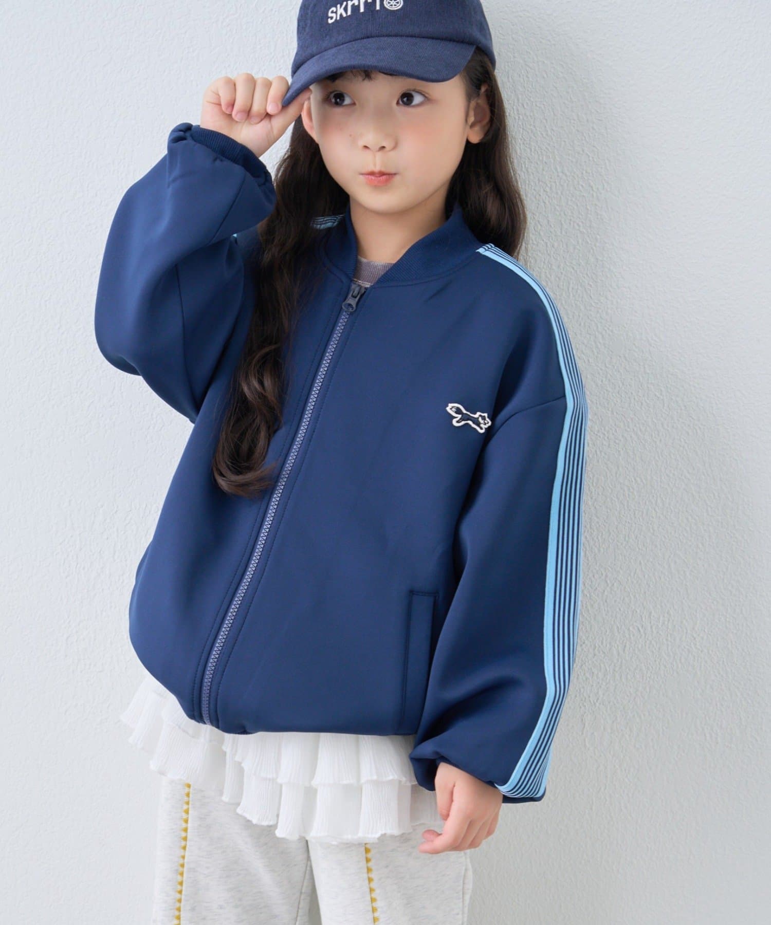 CIAOPANIC TYPY(チャオパニックティピー) 【KIDS】【FOX×TYPY】ストレッチジャージライントラックジャケット