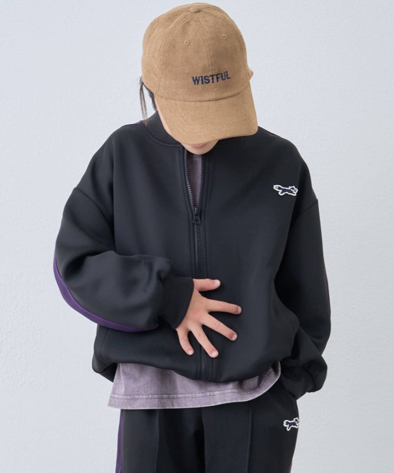 CIAOPANIC TYPY(チャオパニックティピー) 【KIDS】【FOX×TYPY】ストレッチジャージライントラックジャケット