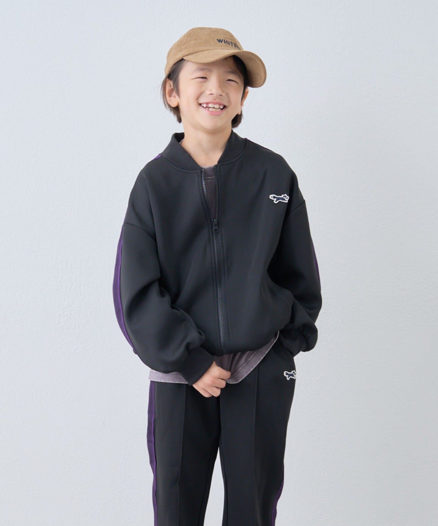 CIAOPANIC TYPY(チャオパニックティピー) 【KIDS】【FOX×TYPY】ストレッチジャージライントラックジャケット